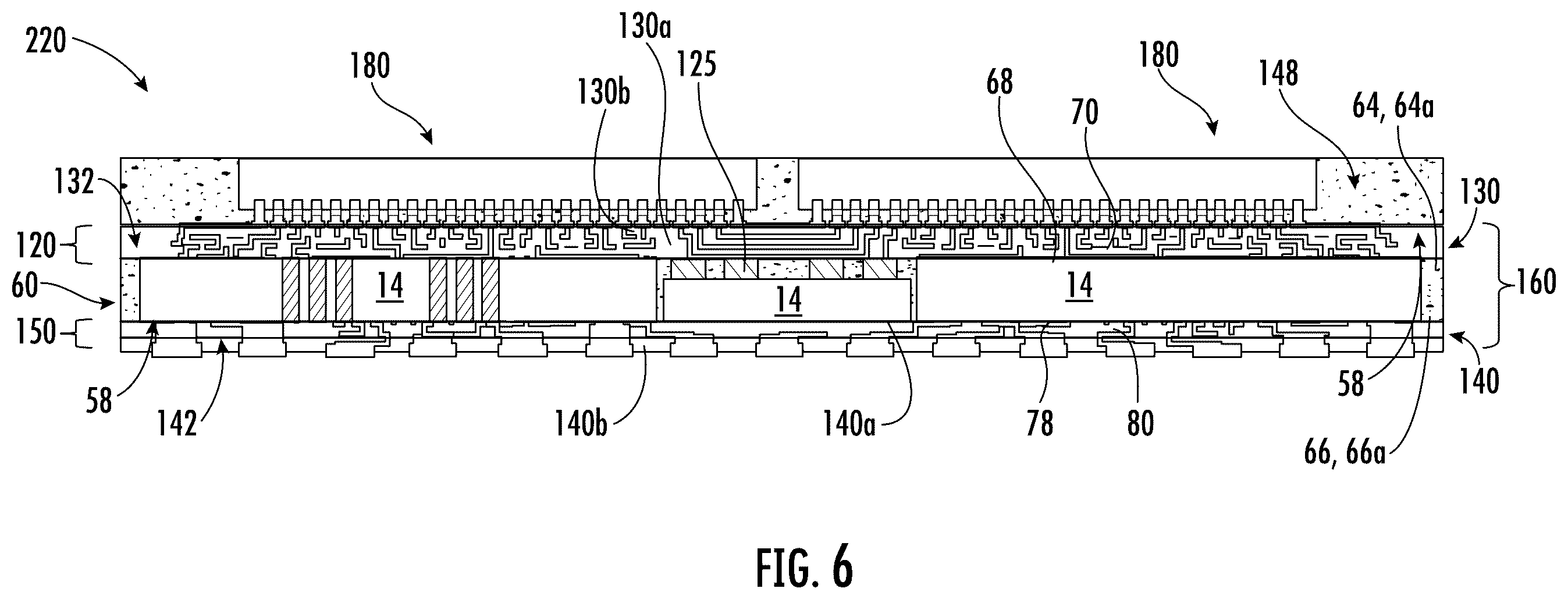 Patent US12616038 Figure 18 – Interconnect substrate and method of making