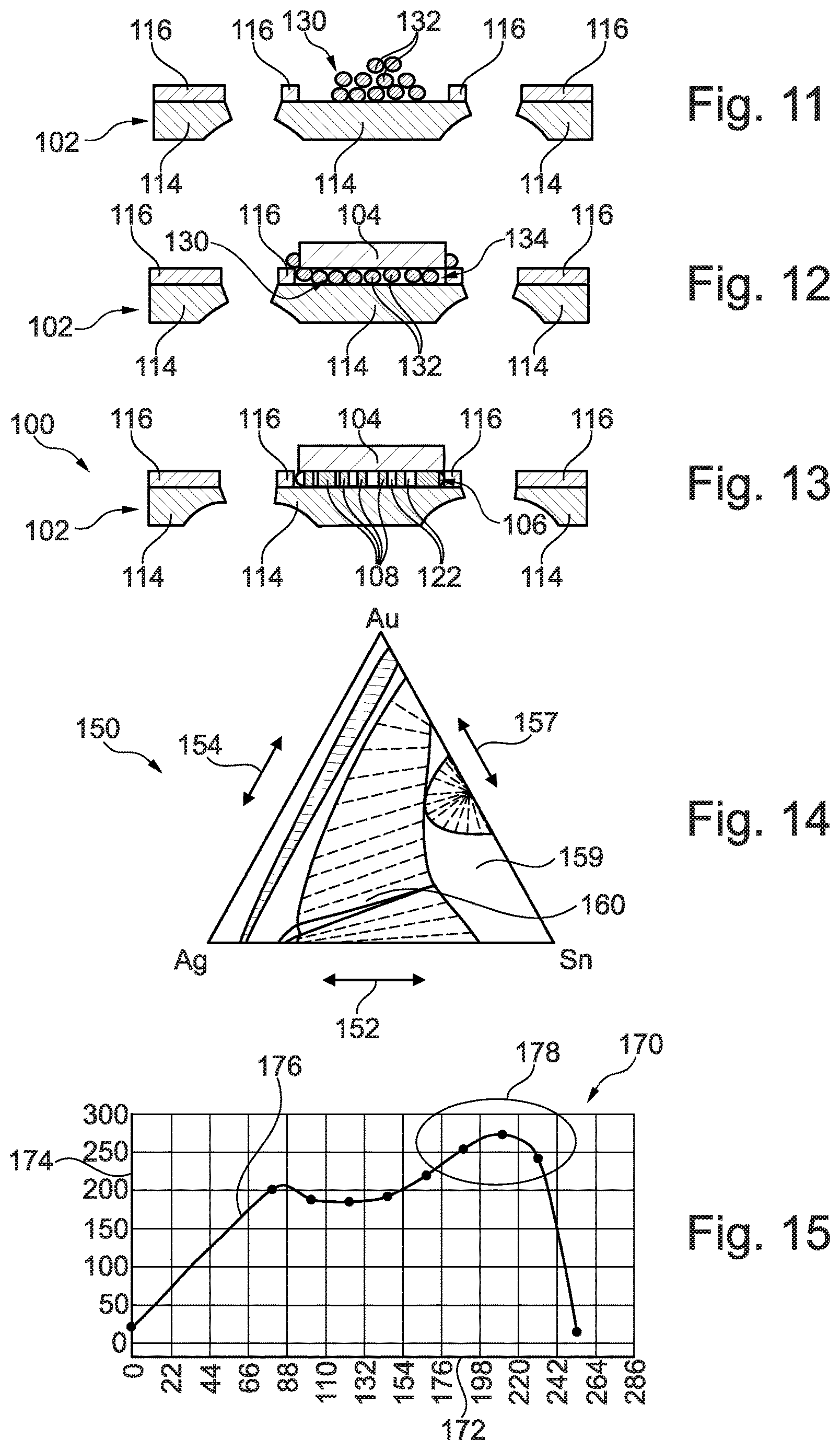 Patent US12616039 Figure 4 – Electronic system having intermetallic connection structure with central intermetallic mesh structure and mesh-free exterior structures