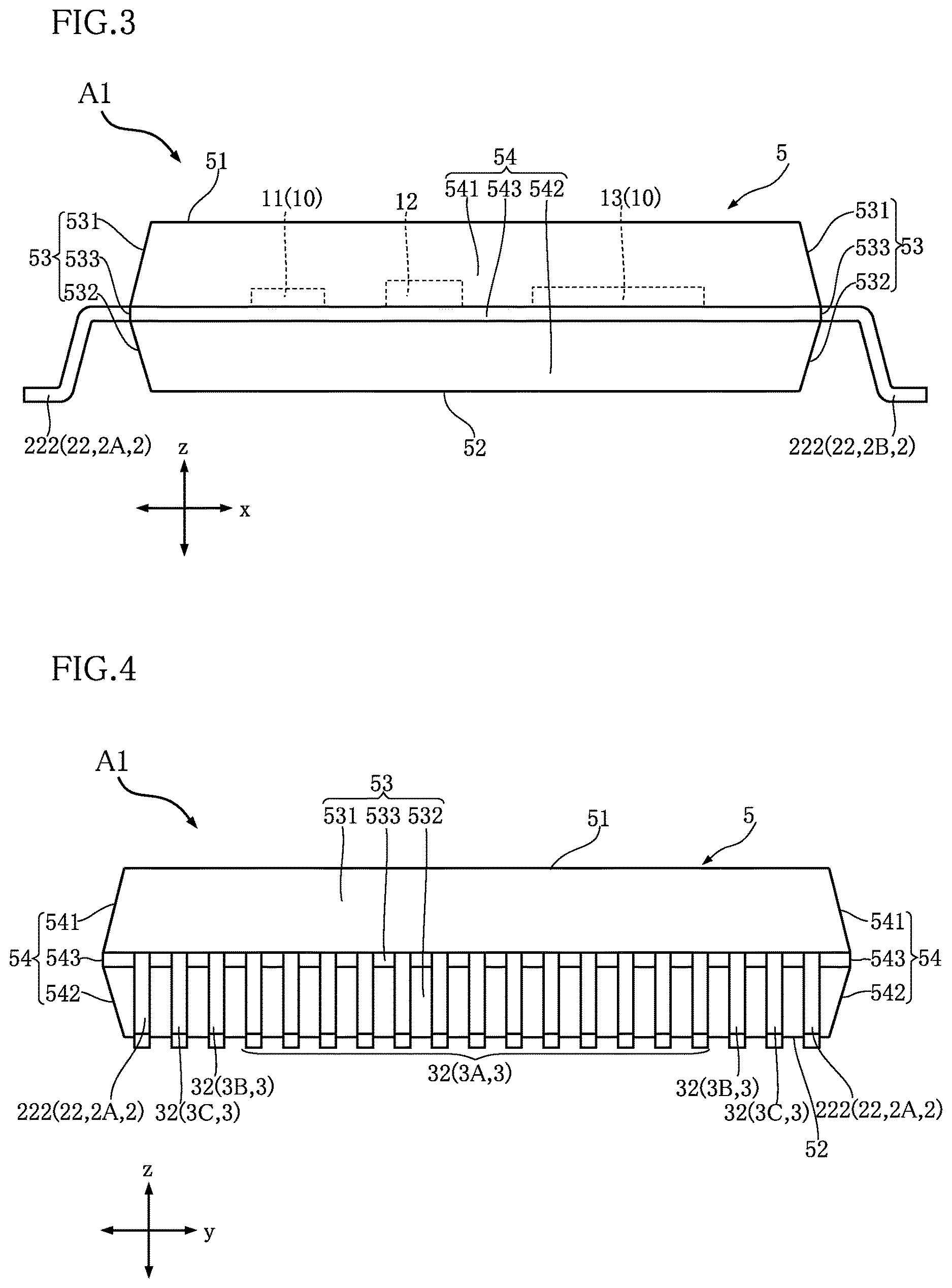 Patent US12616040 Figure 3 – Metal layer plated to inner leads of a leadframe