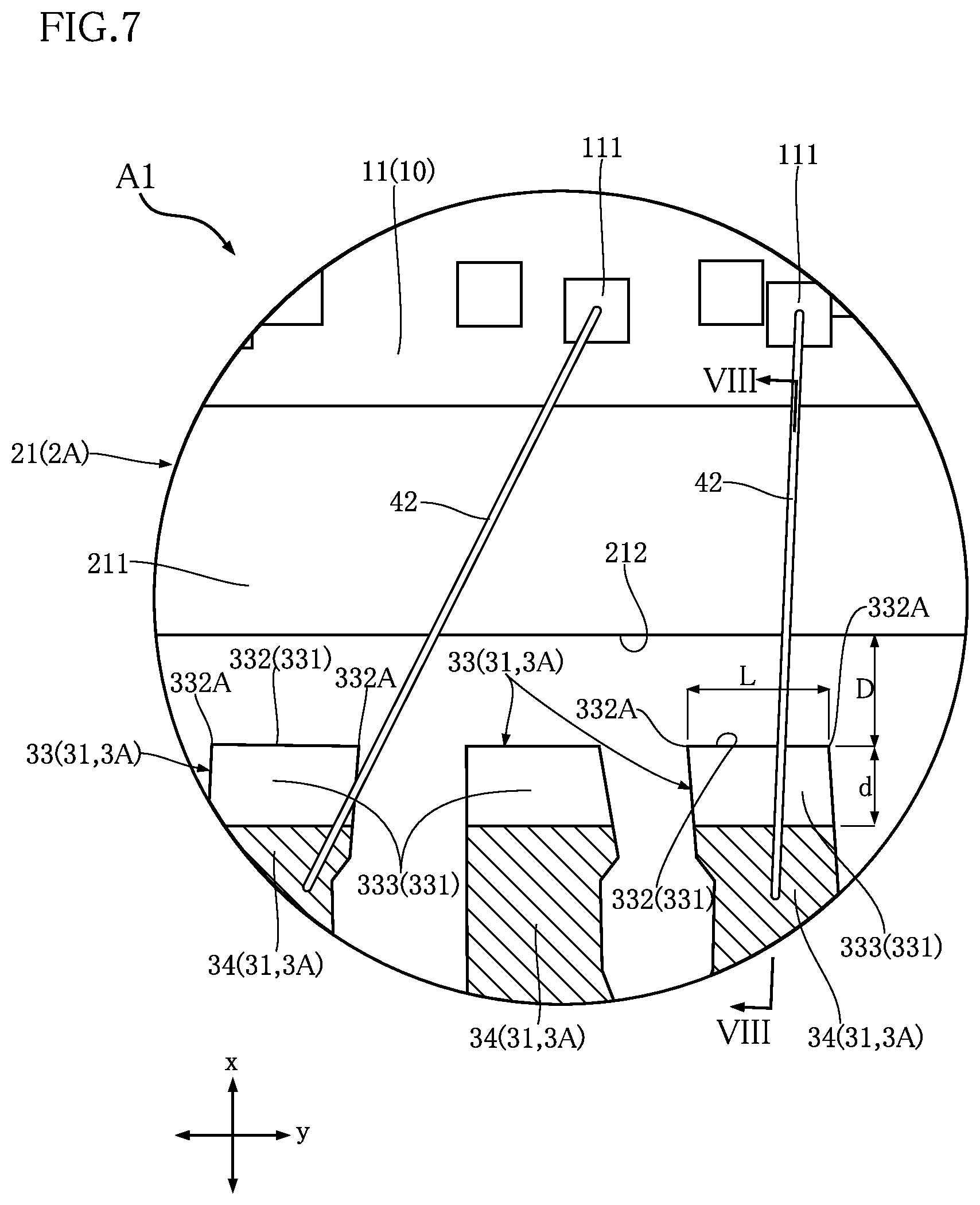 Patent US12616040 Figure 5 – Metal layer plated to inner leads of a leadframe