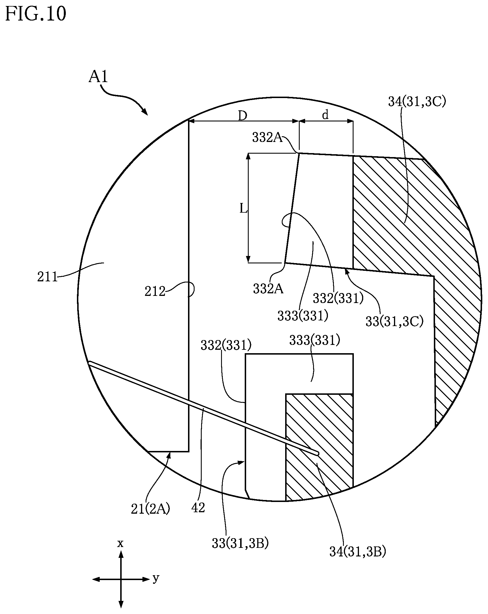 Patent US12616040 Figure 8 – Metal layer plated to inner leads of a leadframe