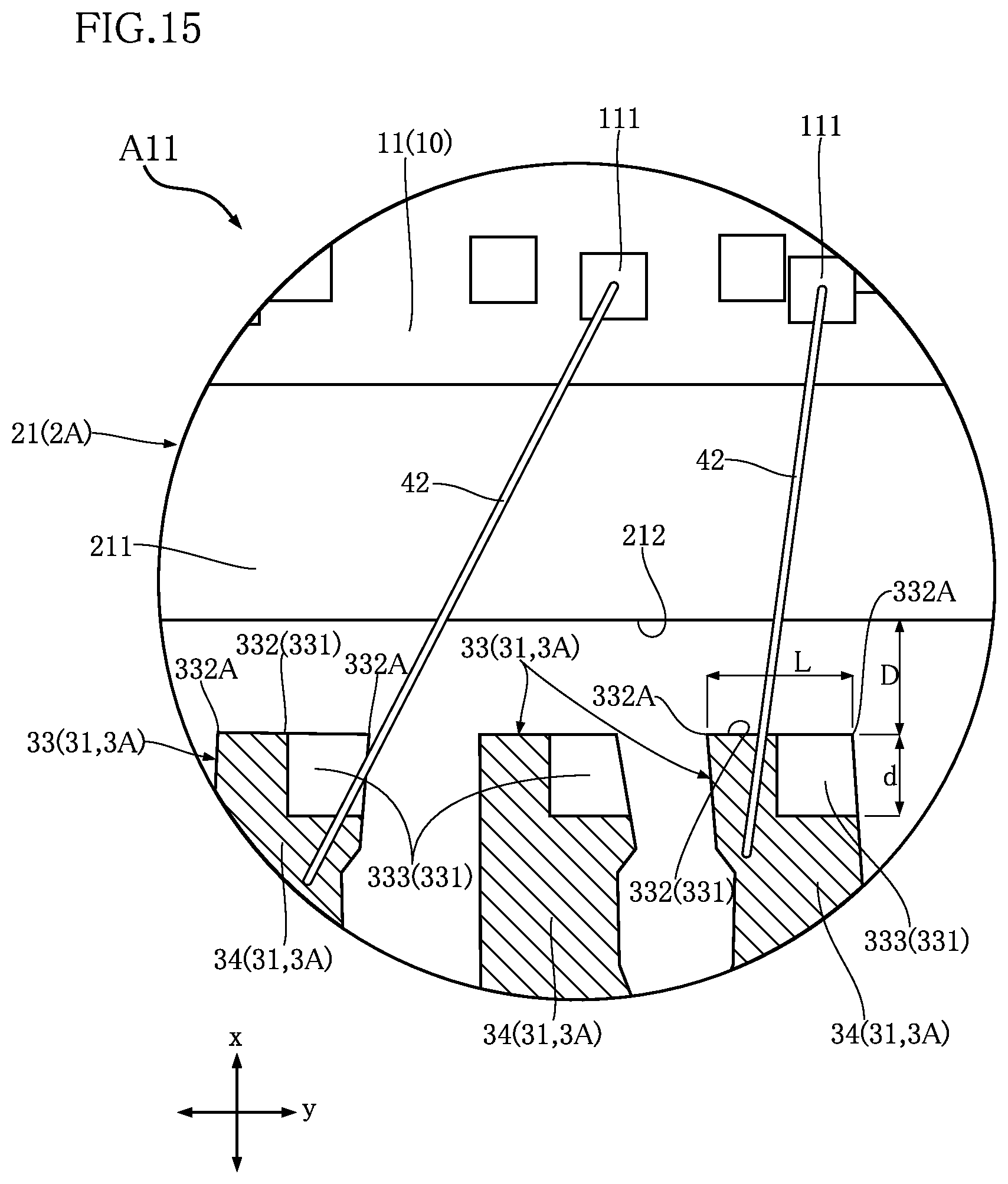 Patent US12616040 Figure 13 – Metal layer plated to inner leads of a leadframe