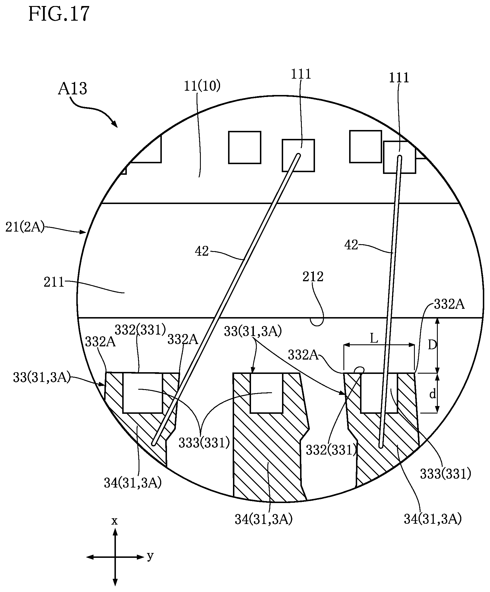 Patent US12616040 Figure 15 – Metal layer plated to inner leads of a leadframe