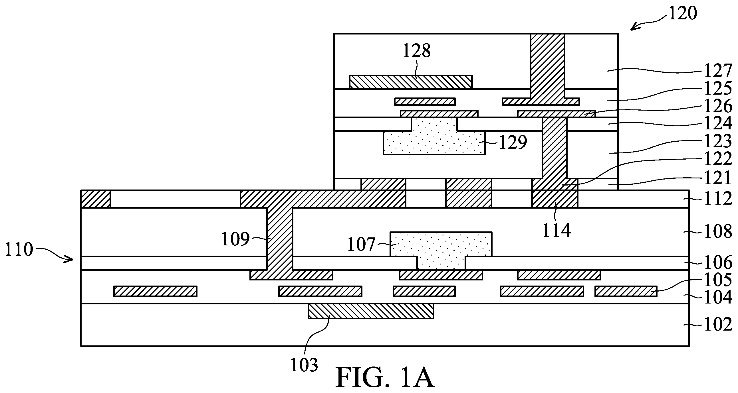 Patent US12616041 Figure 1 – Semiconductor and method for forming the same