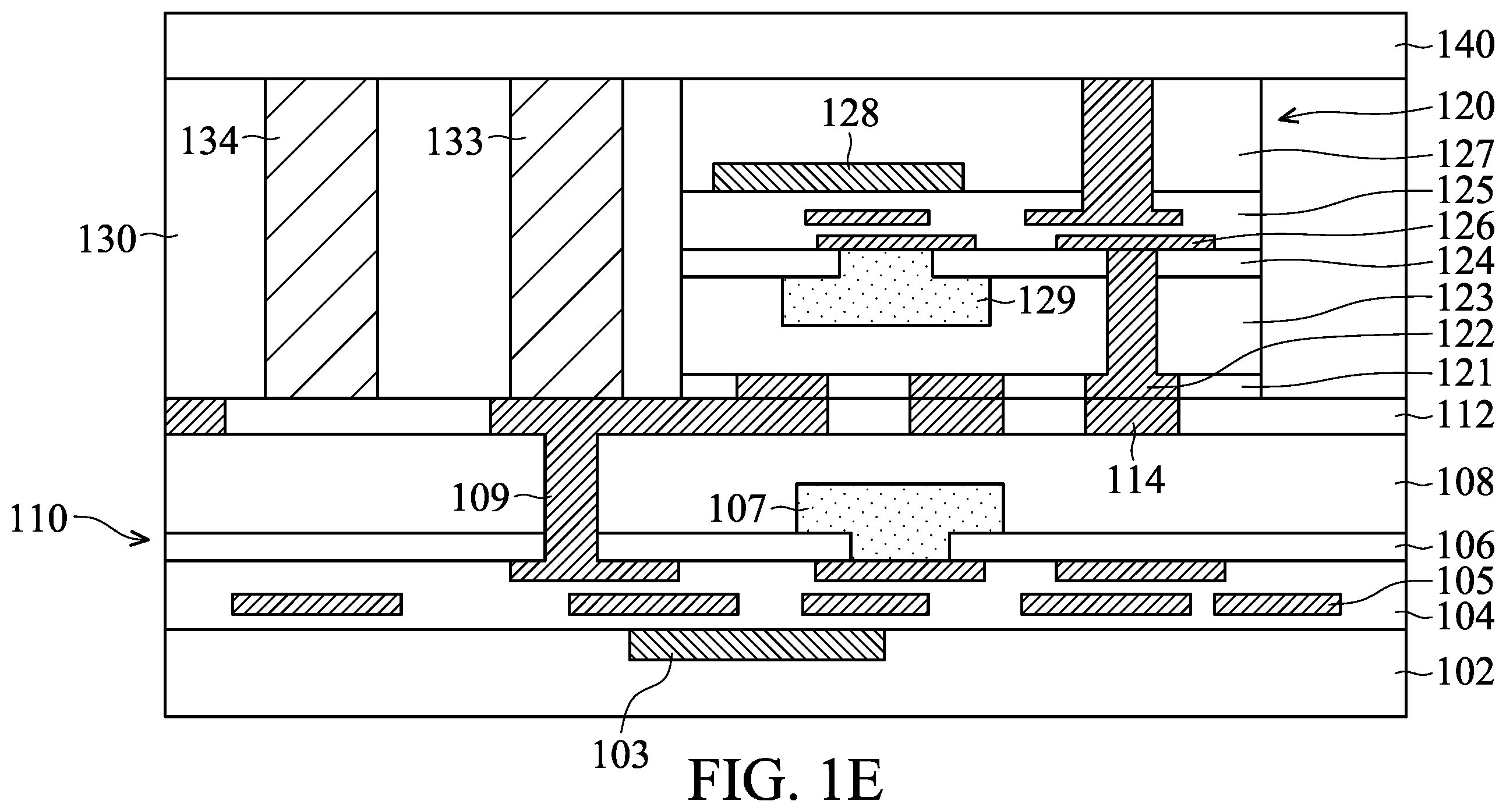 Patent US12616041 Figure 5 – Semiconductor and method for forming the same