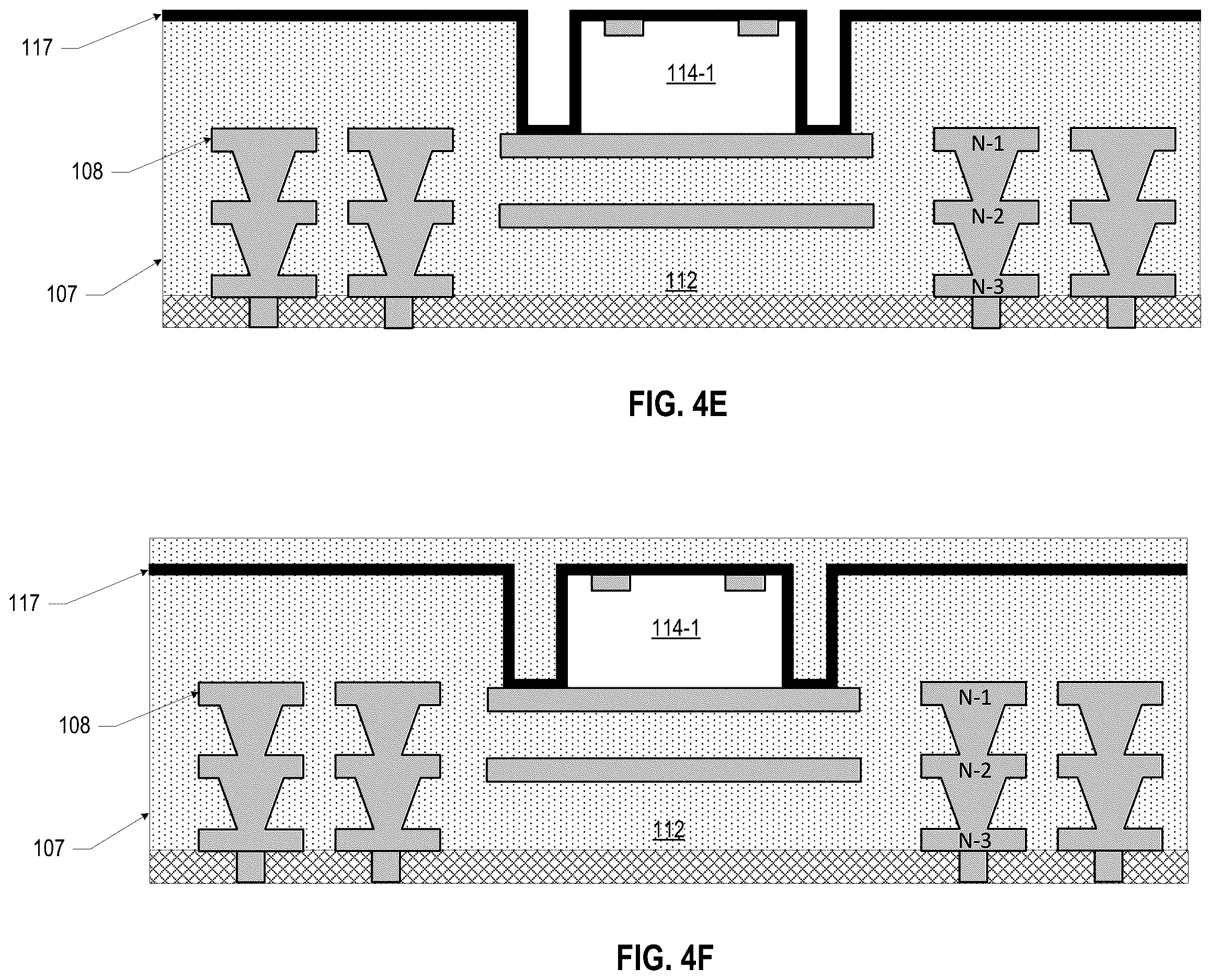Patent US12616042 Figure 12 – Microelectronic assemblies with anchor layer around a bridge die