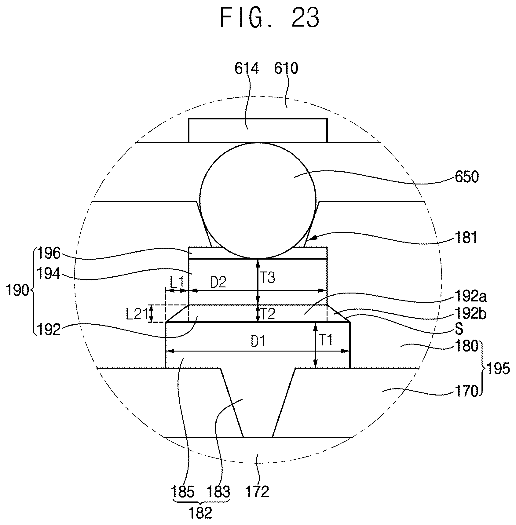 Patent US12616044 Figure 19 – Semiconductor packages and methods of manufacturing the same