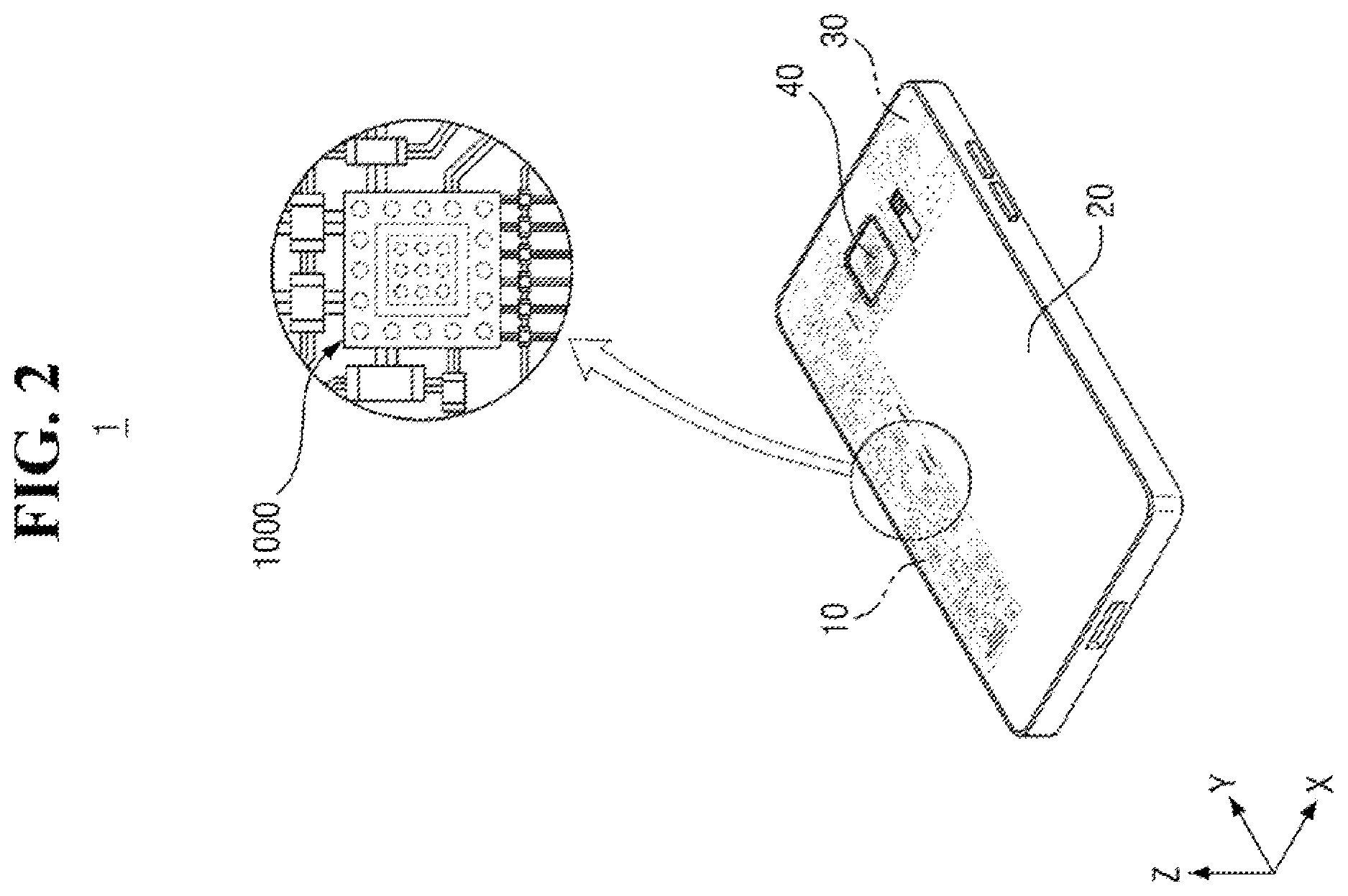 Patent US12616045 Figure 2 – Semiconductor package and method of fabricating the same