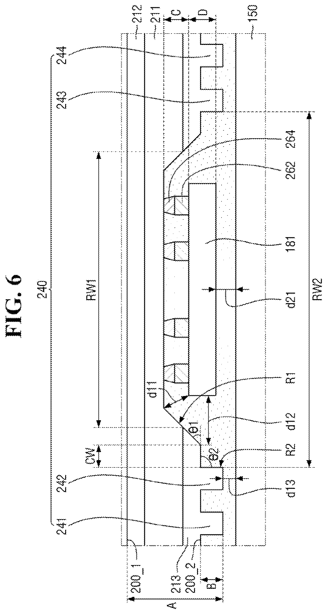 Patent US12616045 Figure 6 – Semiconductor package and method of fabricating the same