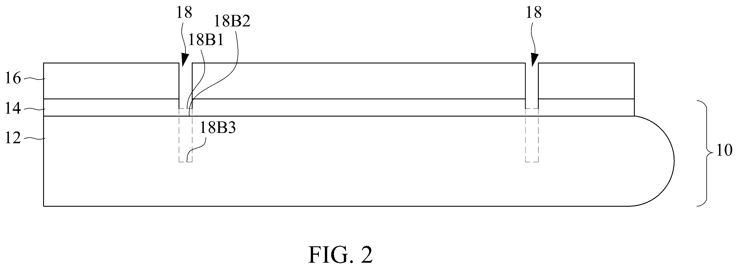 Patent US12616046 Figure 2 – Wafer bonding incorporating thermal conductive paths
