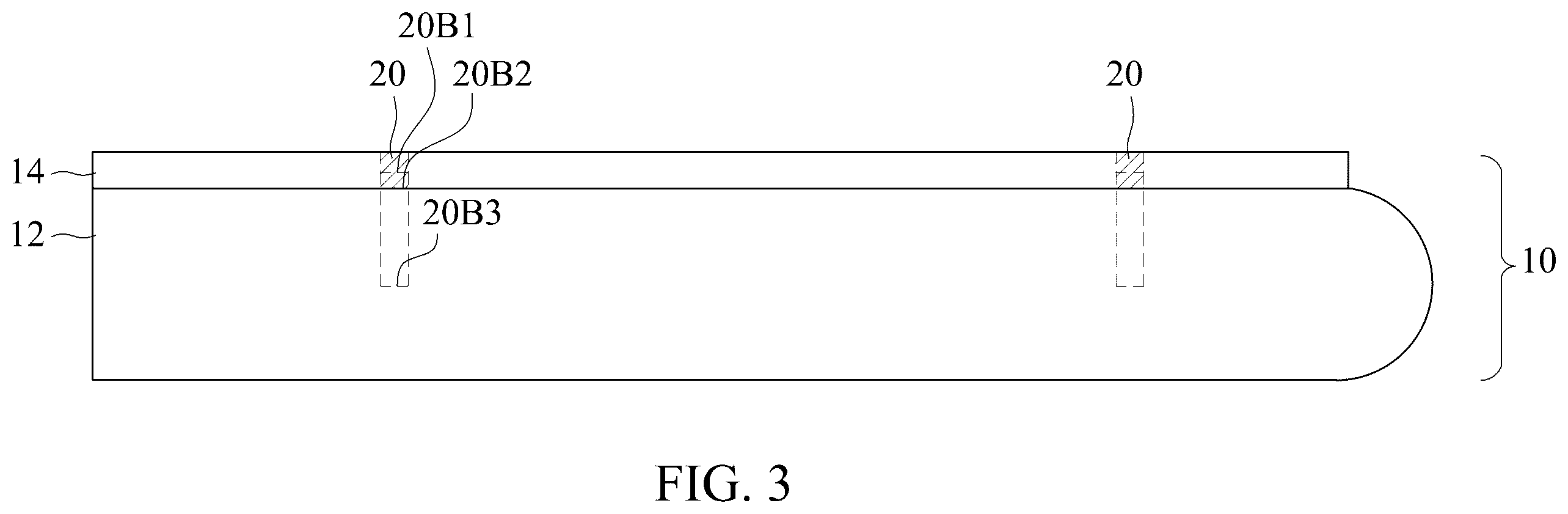 Patent US12616046 Figure 3 – Wafer bonding incorporating thermal conductive paths