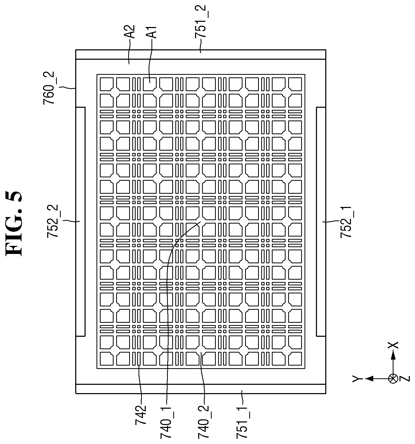 Patent US12616047 Figure 5 – Method of fabricating a semiconductor package including an interposer