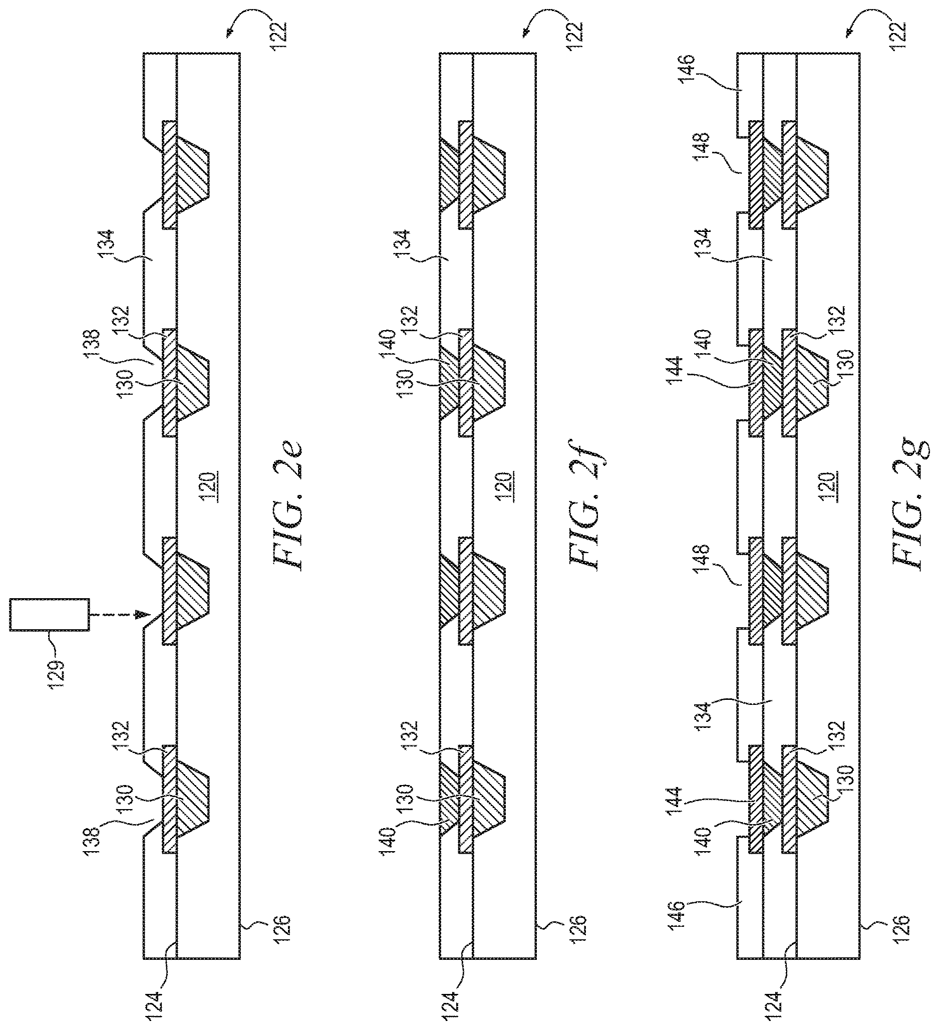 Patent US12616048 Figure 3 – Semiconductor device and method of forming inverted EWLB package with vertical e-bar structure