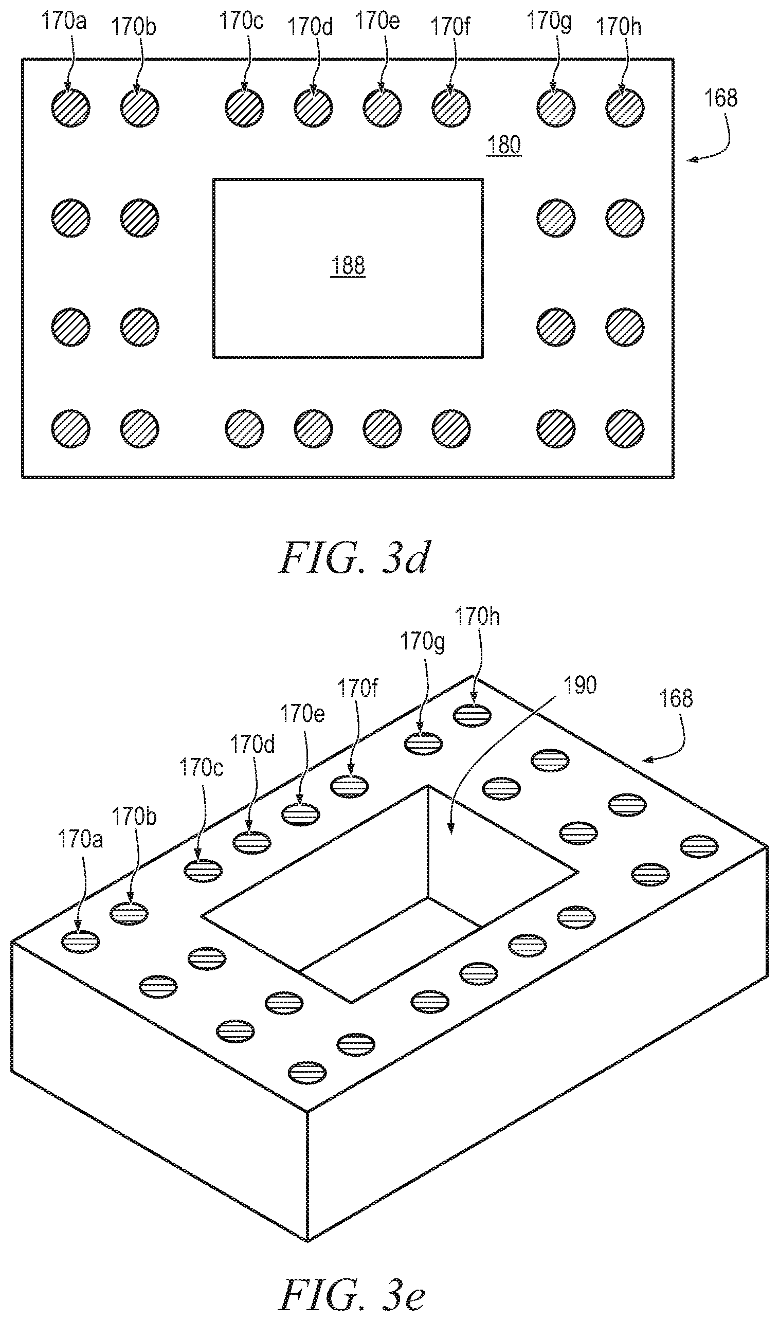 Patent US12616048 Figure 8 – Semiconductor device and method of forming inverted EWLB package with vertical e-bar structure