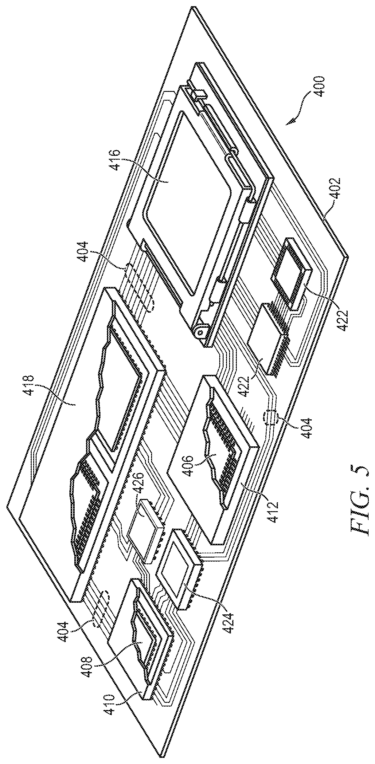 Patent US12616048 Figure 13 – Semiconductor device and method of forming inverted EWLB package with vertical e-bar structure