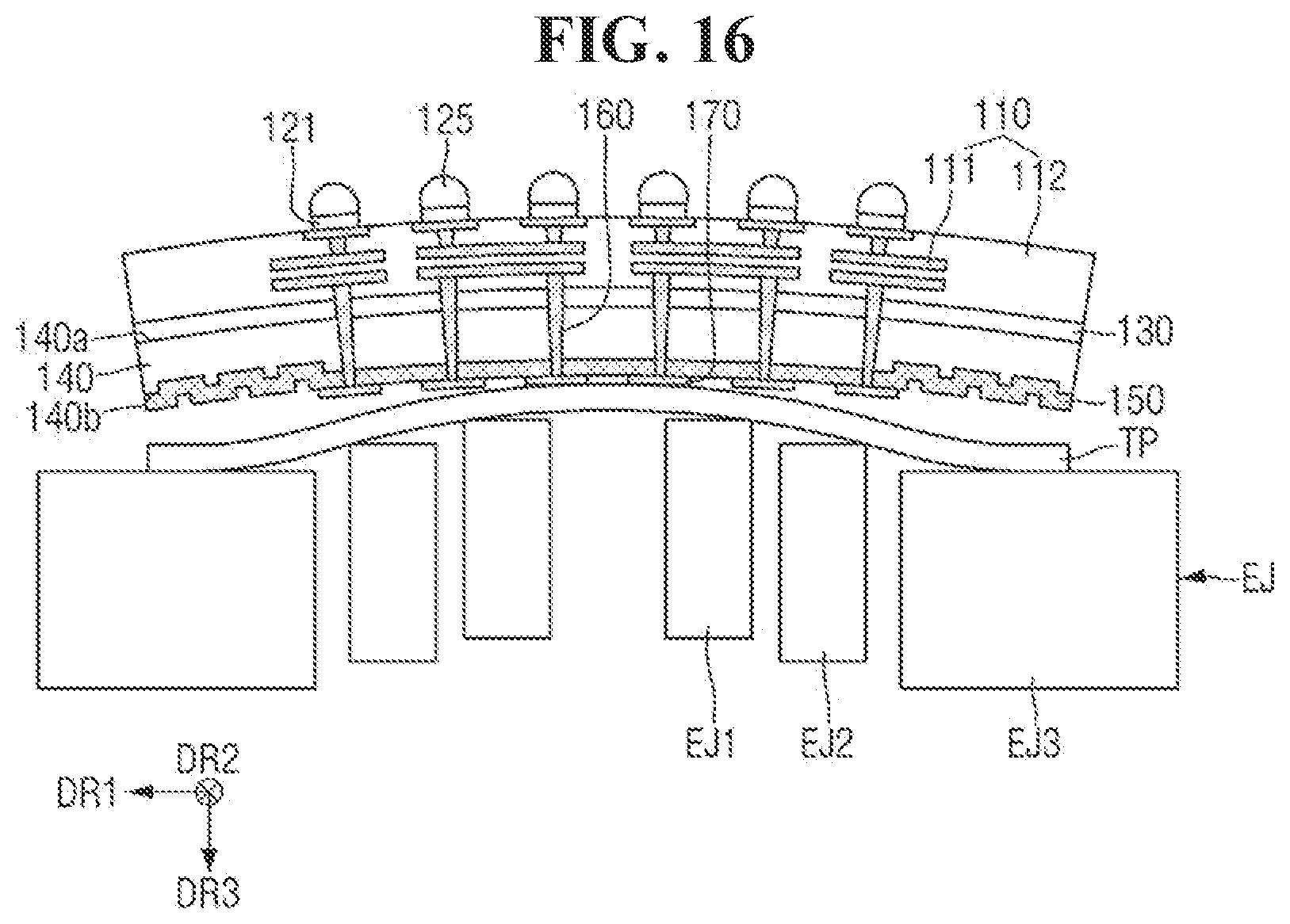 Patent US12616056 Figure 9 – Semiconductor package and method of manufacturing the same