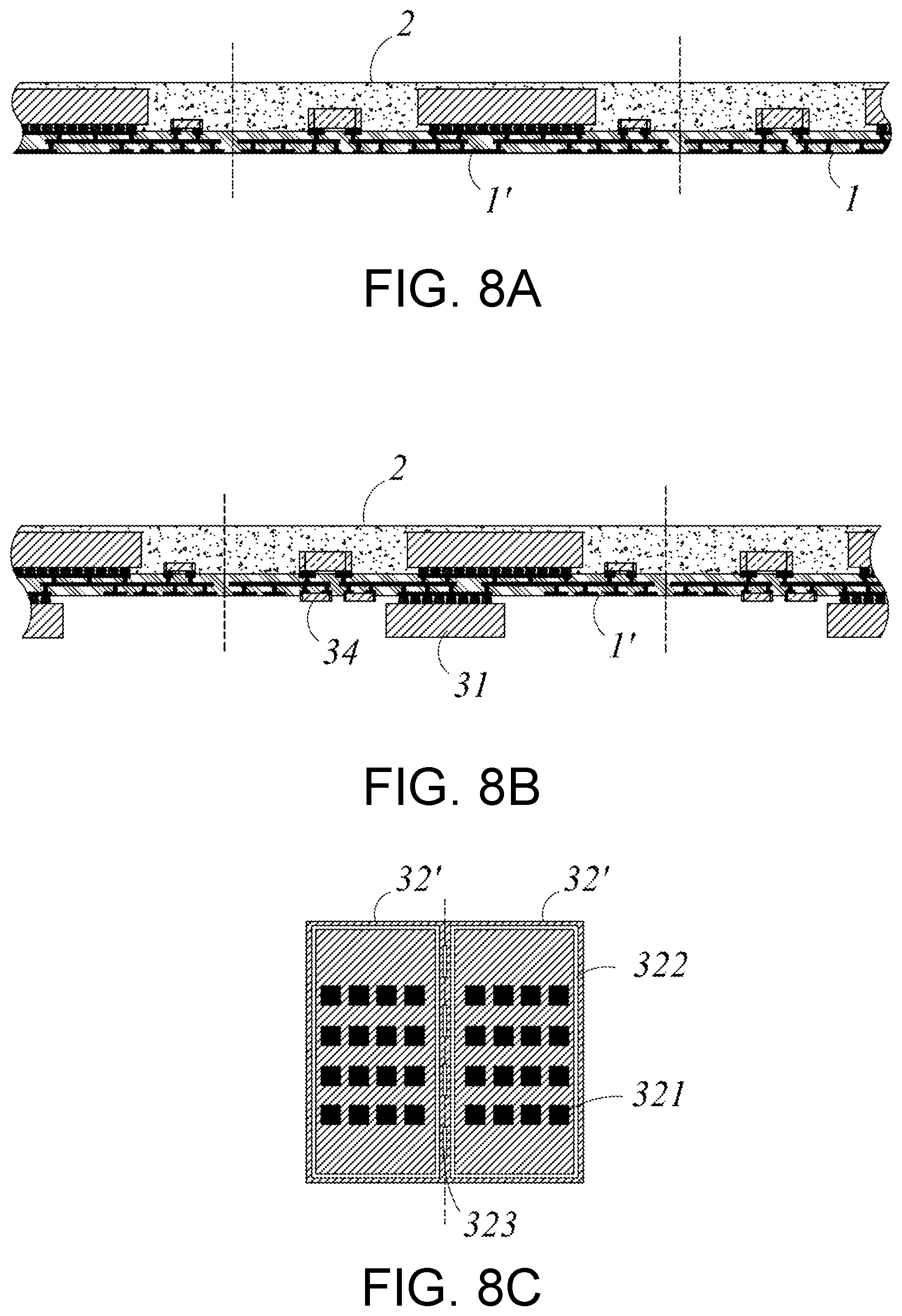 Patent US12616057 Figure 5 – Double-sided sip packaging structure having interposer including a groove and manufacturing method thereof