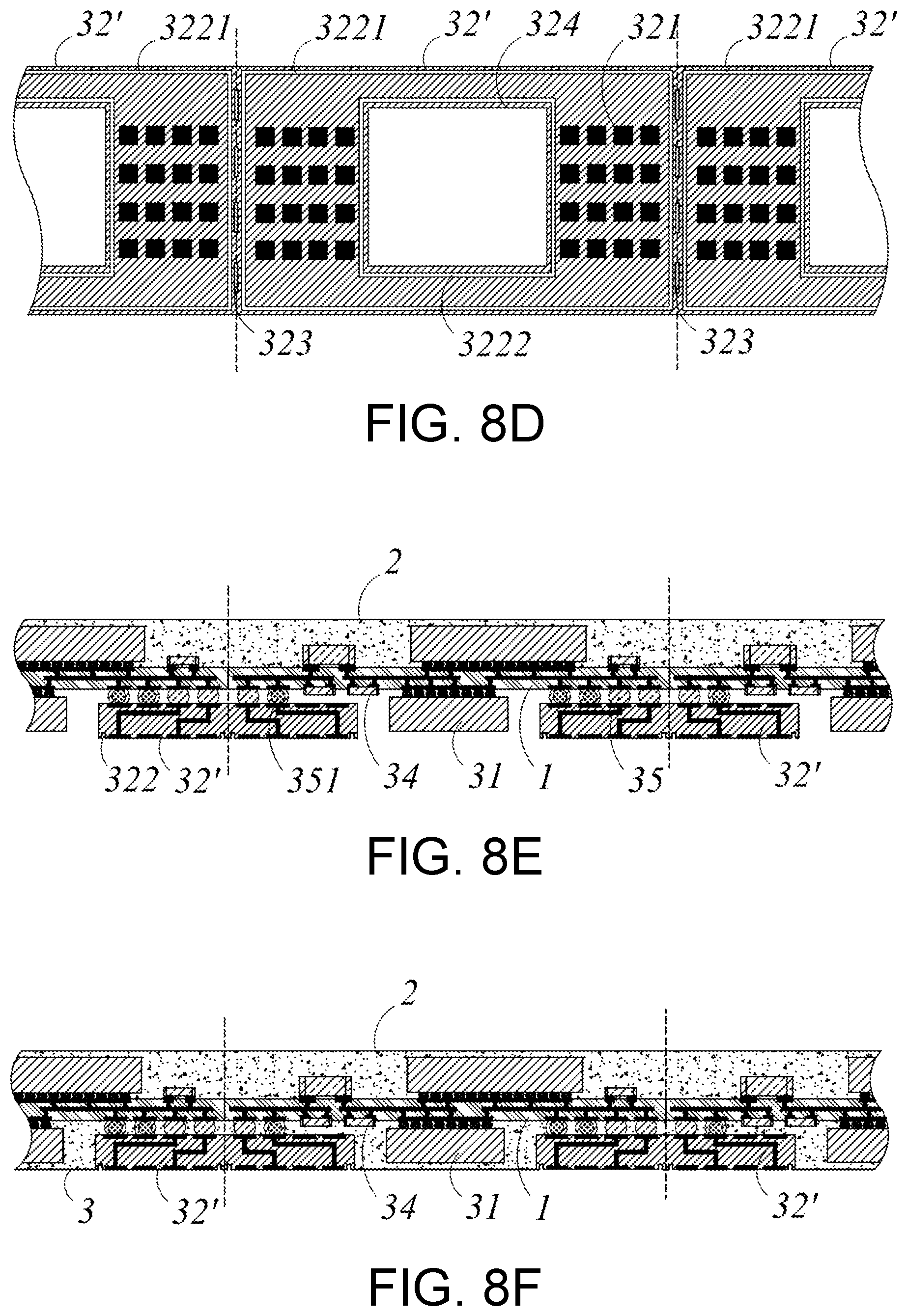 Patent US12616057 Figure 6 – Double-sided sip packaging structure having interposer including a groove and manufacturing method thereof