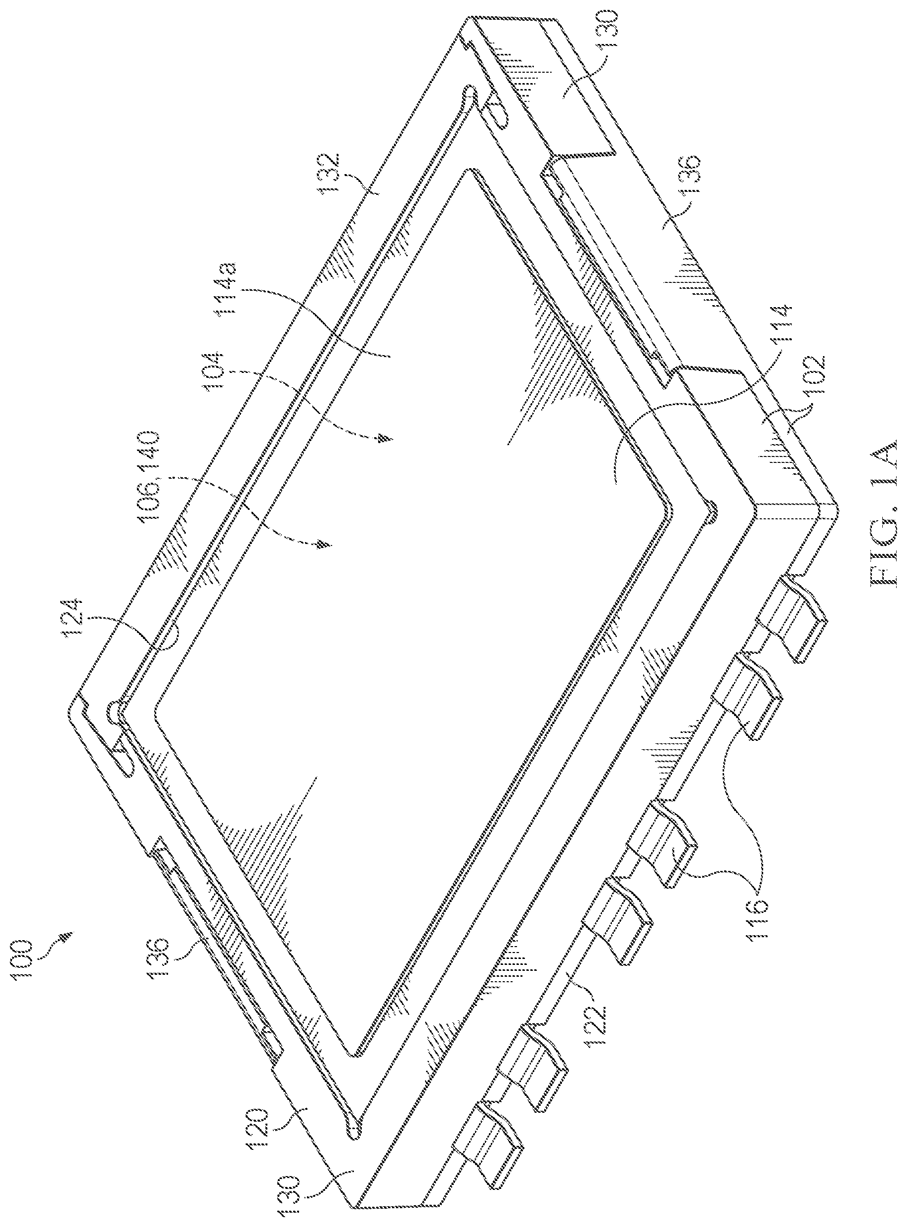 Patent US12616059 — Electronic device package including a gel — Figure 1