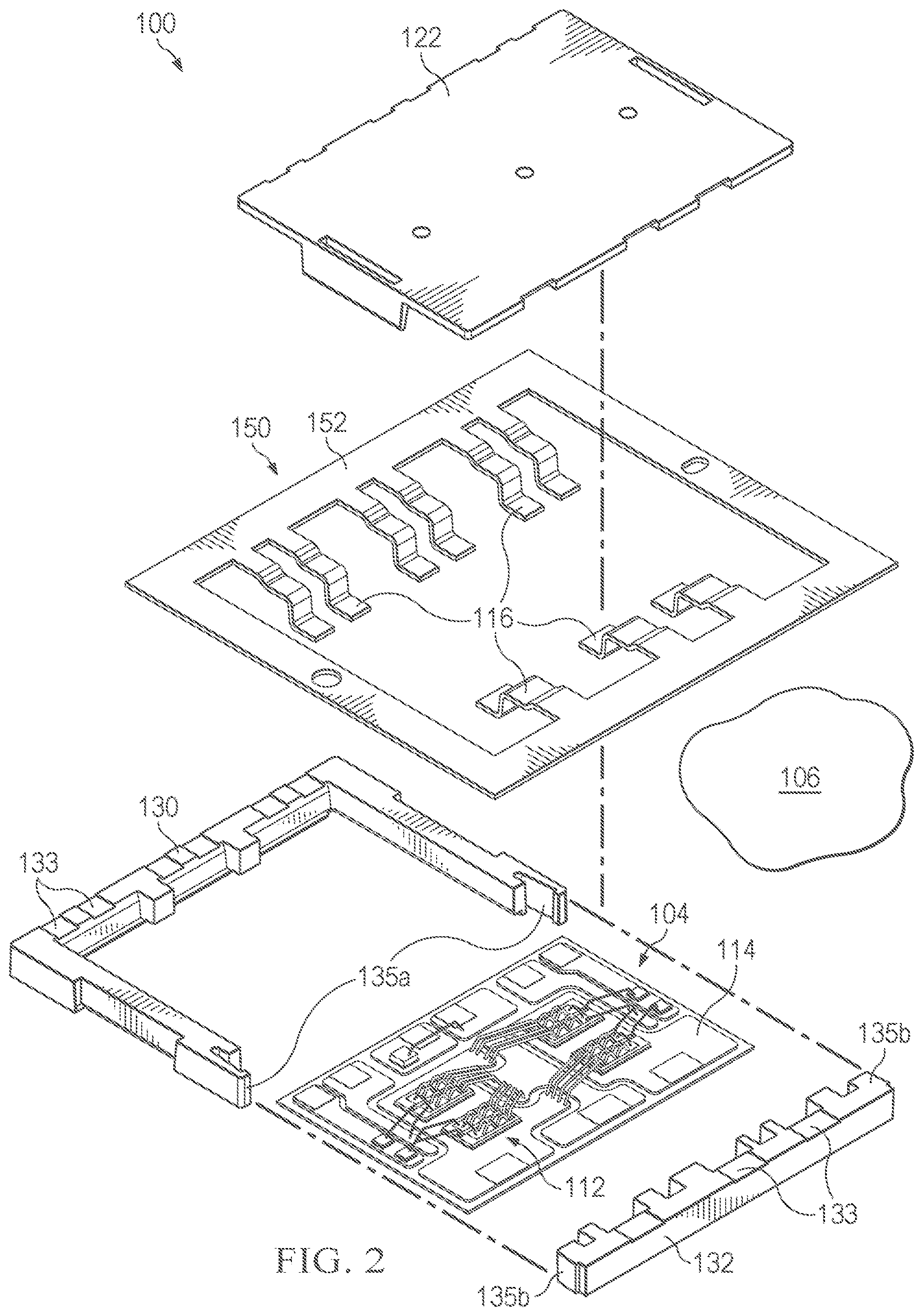 Patent US12616059 Figure 4 – Electronic device package including a gel