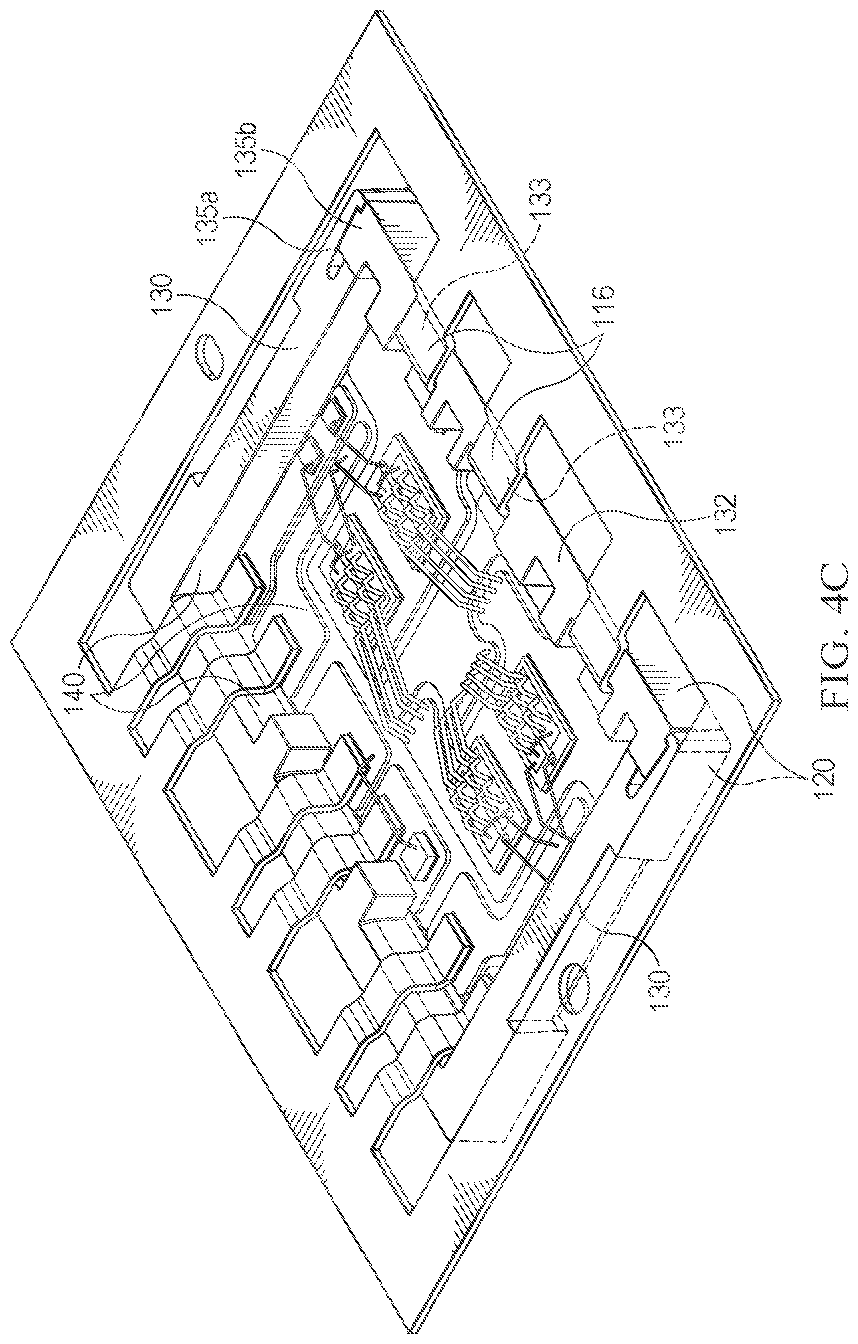 Patent US12616059 Figure 8 – Electronic device package including a gel