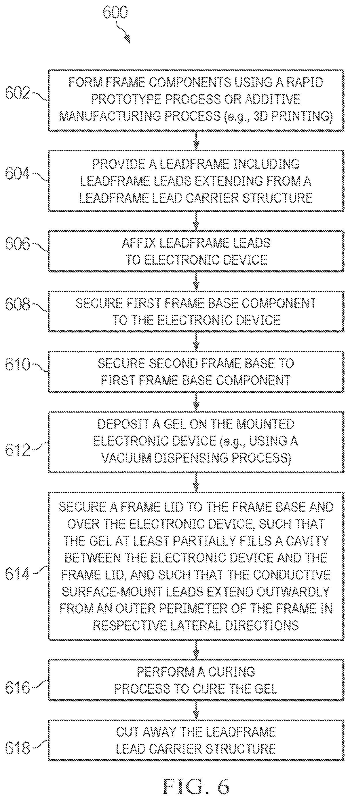 Patent US12616059 Figure 15 – Electronic device package including a gel