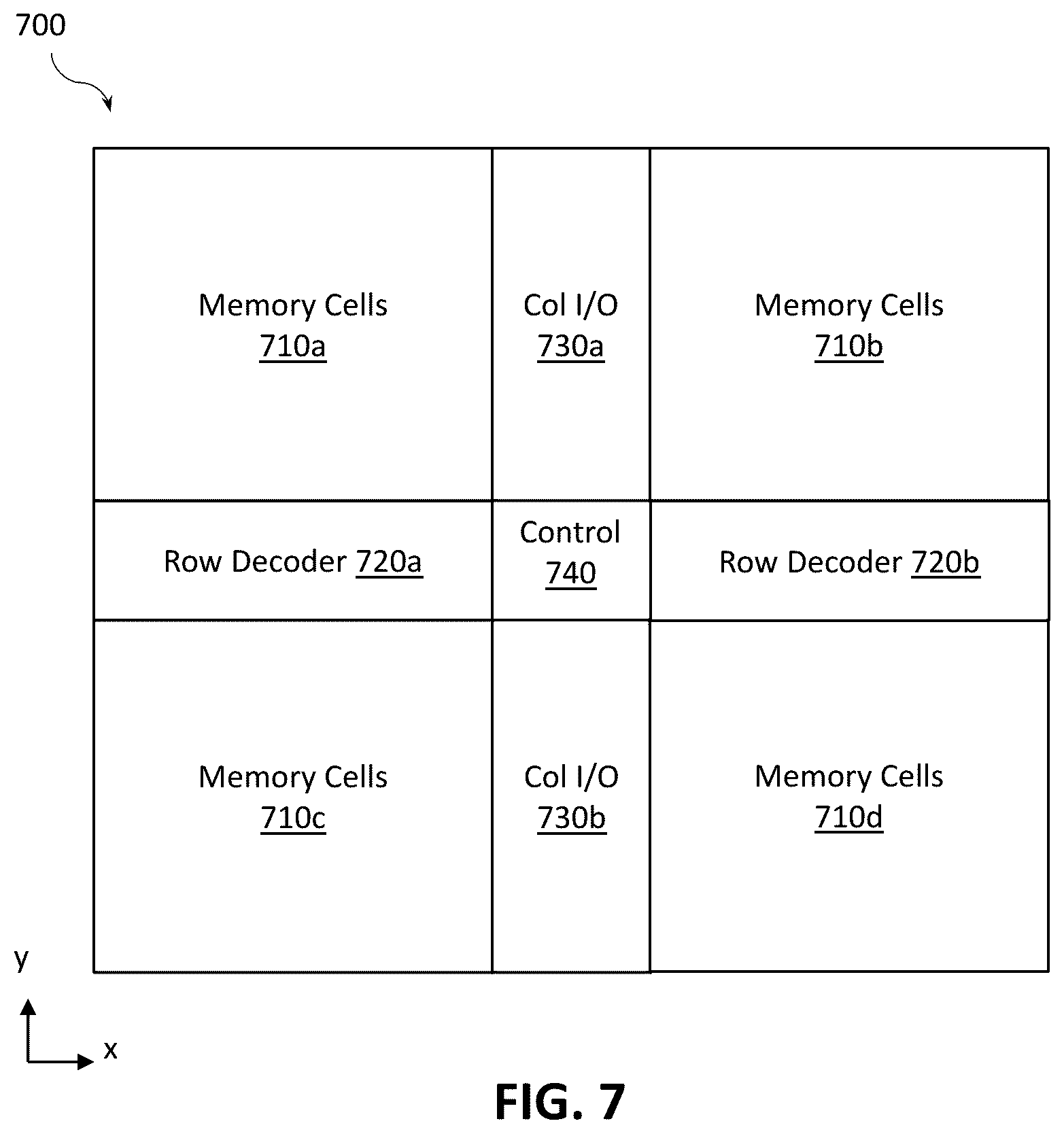 Patent US12616060 Figure 7 – Stacked random-access memory devices with refrigeration