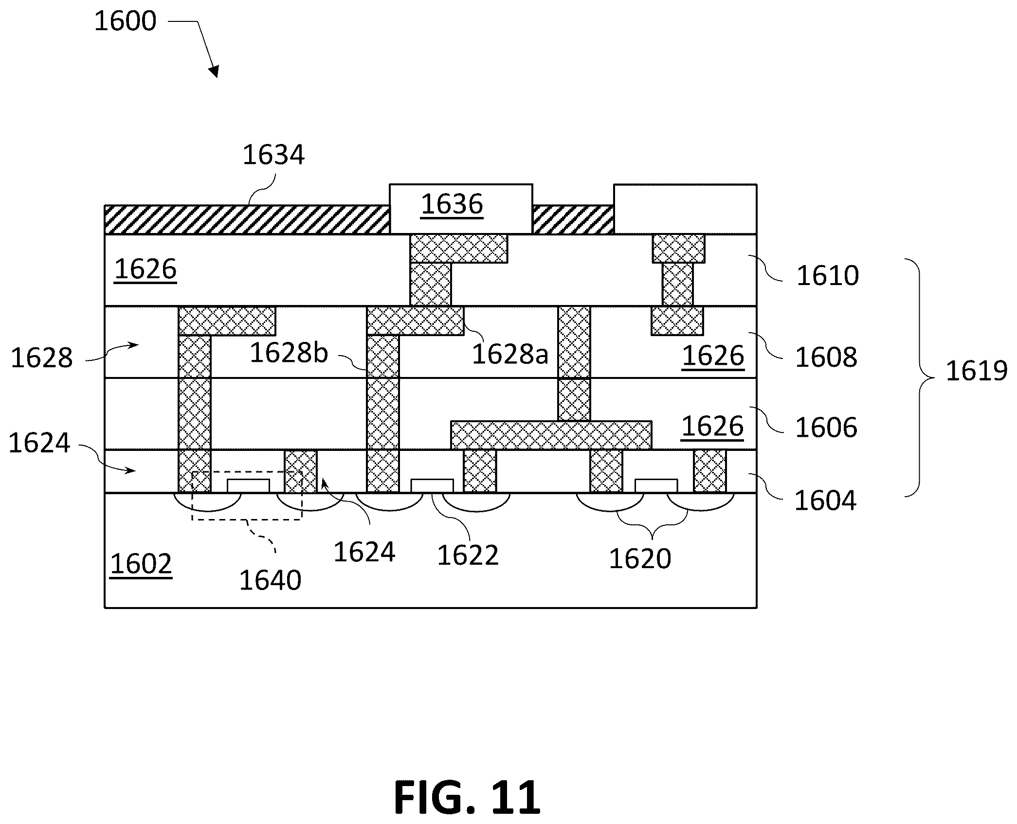 Patent US12616060 Figure 12 – Stacked random-access memory devices with refrigeration