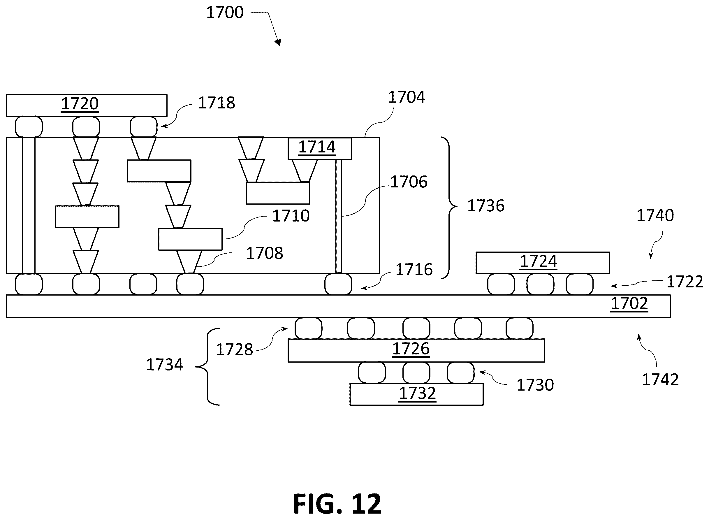 Patent US12616060 Figure 13 – Stacked random-access memory devices with refrigeration