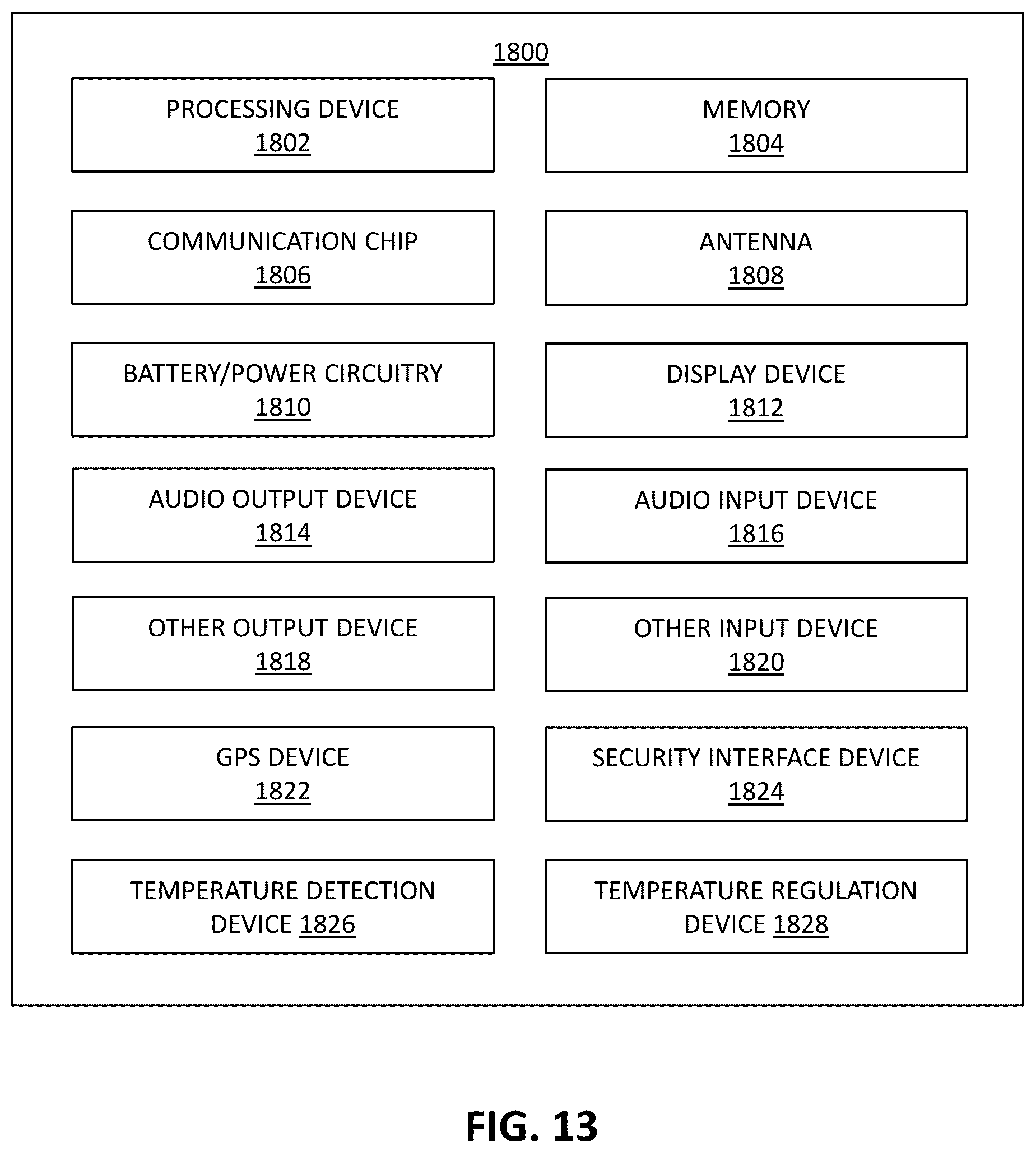 Patent US12616060 Figure 14 – Stacked random-access memory devices with refrigeration
