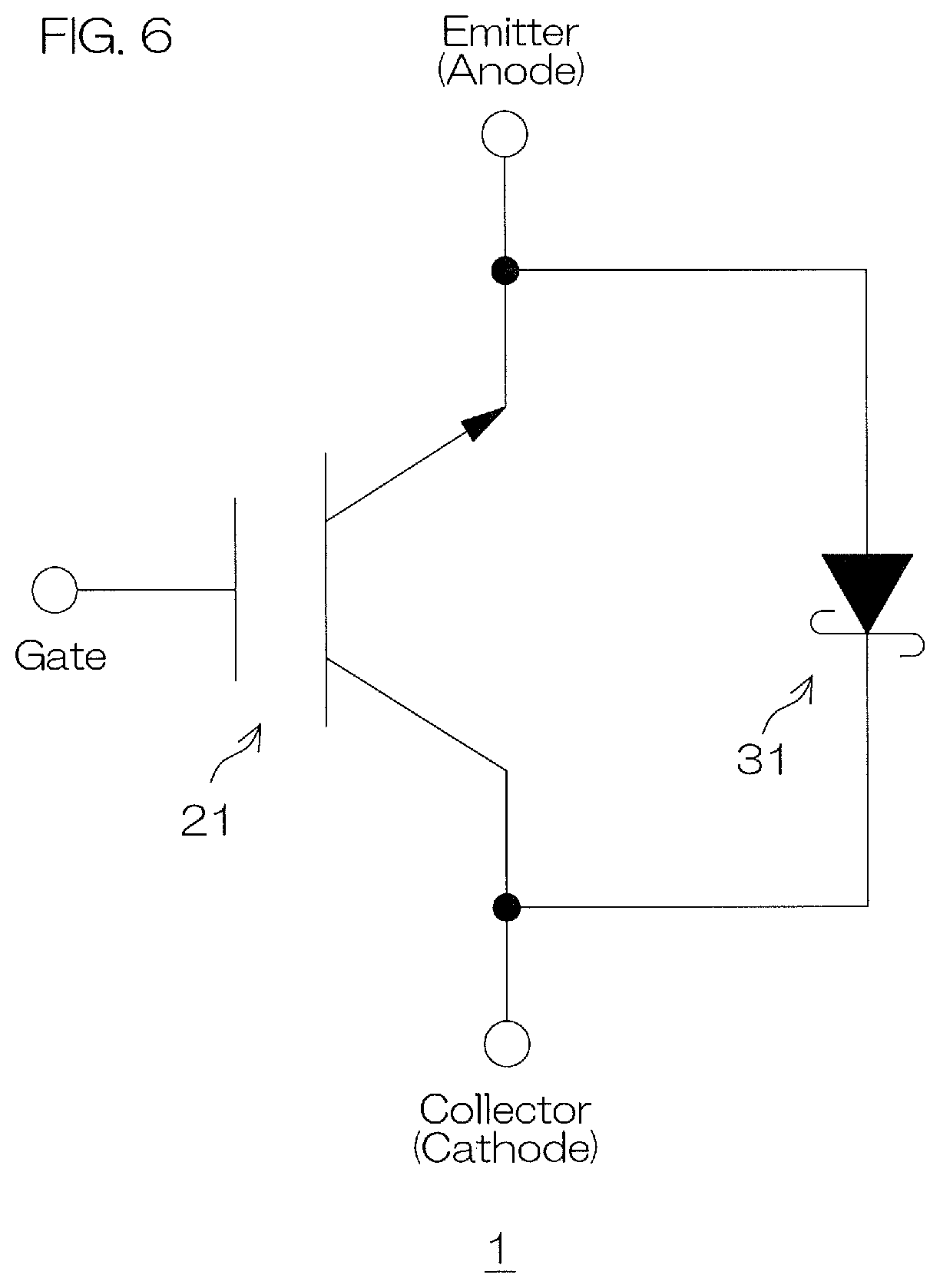 Patent US12616061 Figure 6 – Semiconductor module