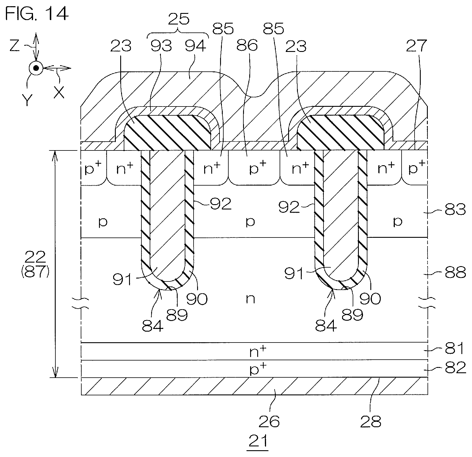 Patent US12616061 Figure 15 – Semiconductor module