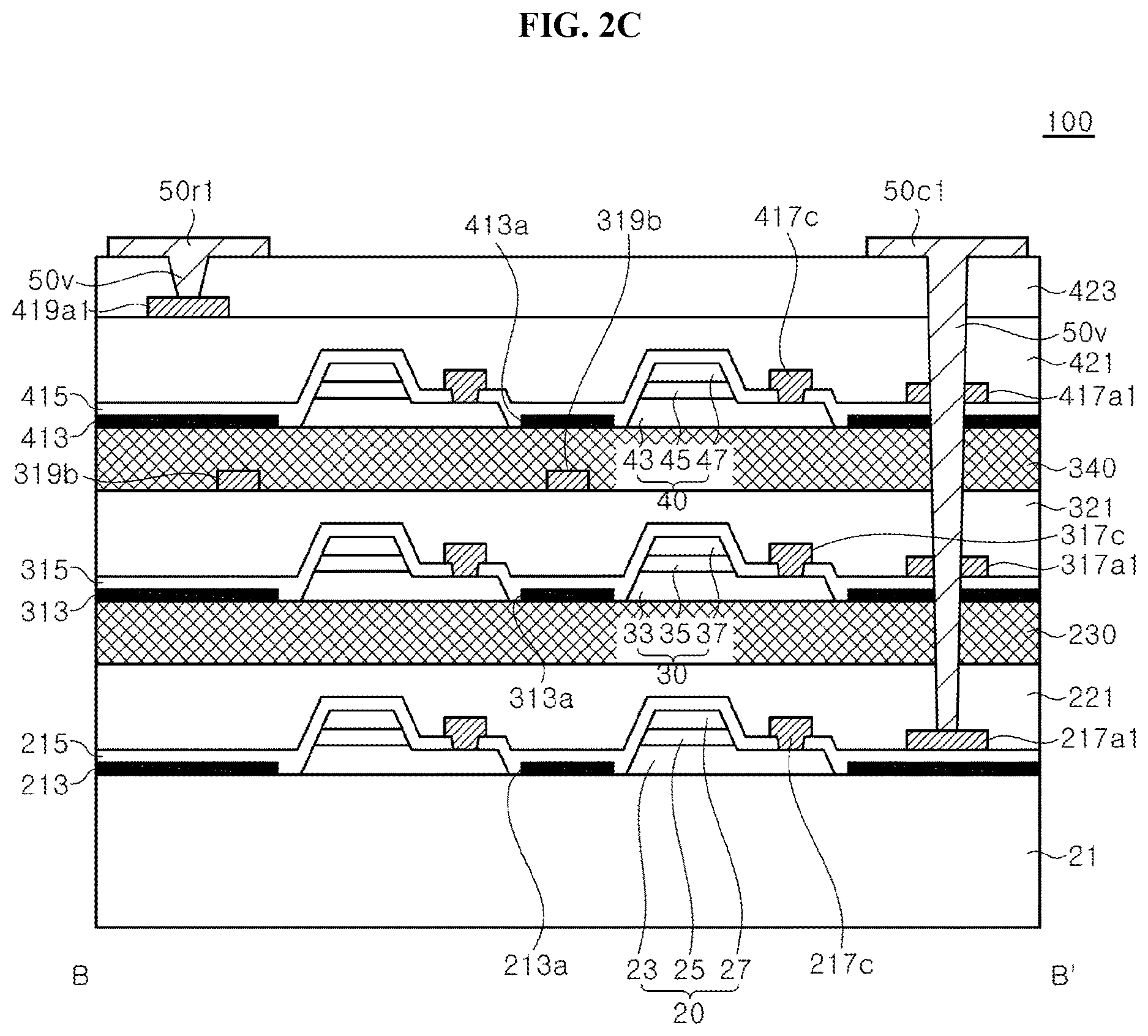 Patent US12616063 Figure 7 – Pixel device for LED display and led display apparatus having the same