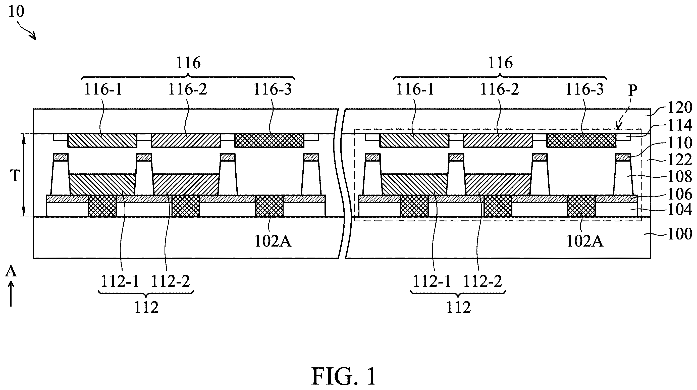 Patent US12616071 Figure 1 – Method forming a micro LED display device