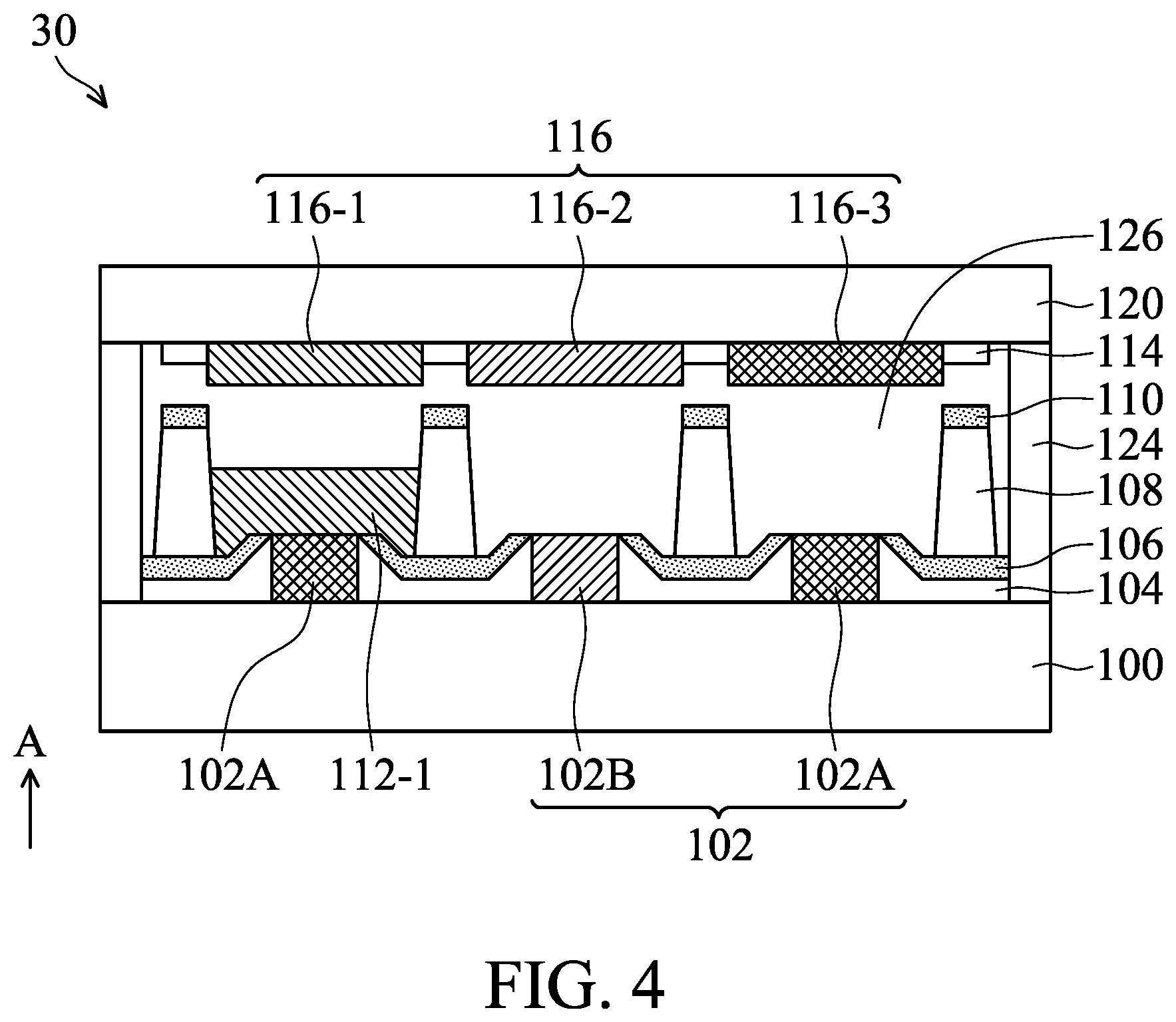 Patent US12616071 Figure 7 – Method forming a micro LED display device