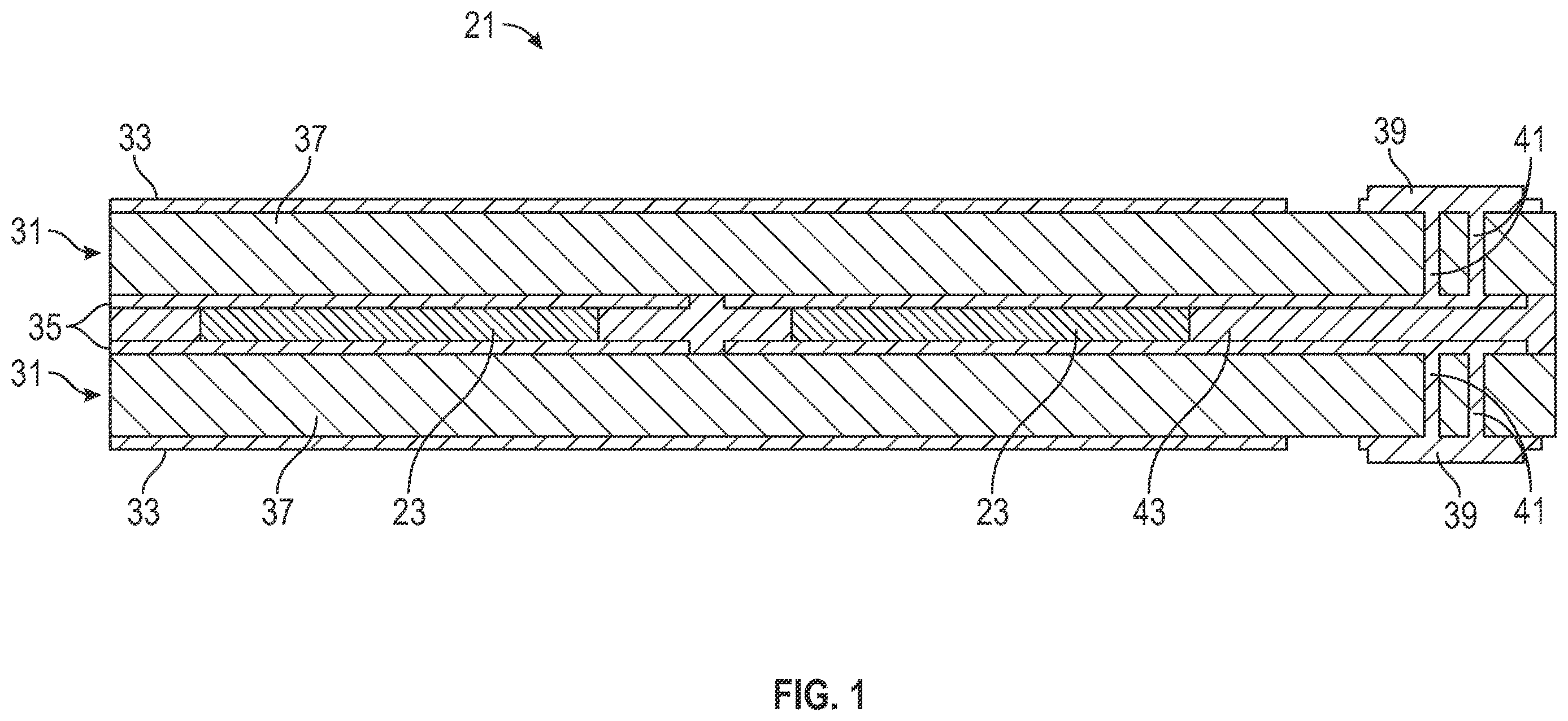 Patent US12616074 Figure 1 – Double-sided cooling package for double-sided, bi-directional junction transistor
