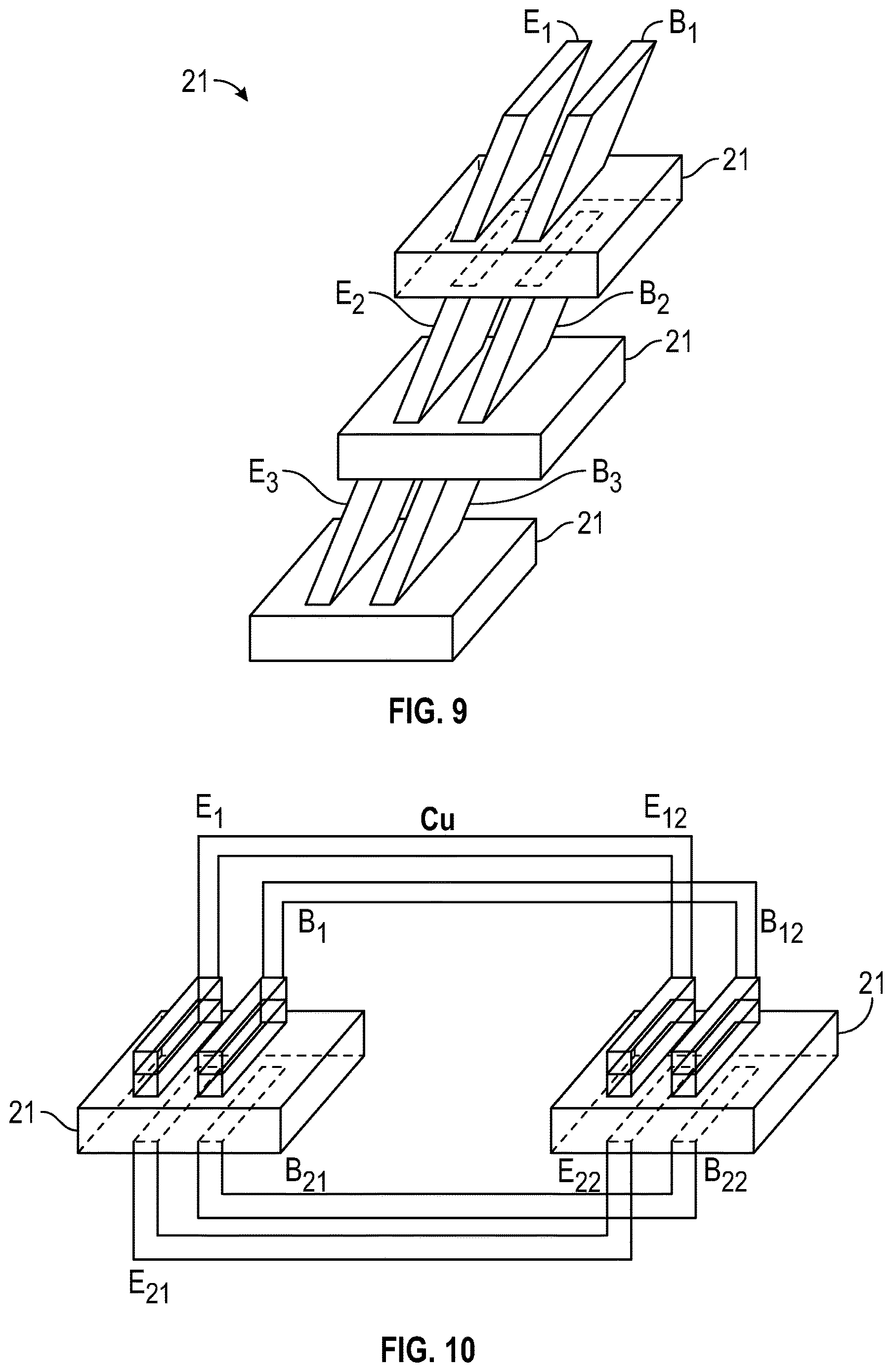 Patent US12616074 Figure 6 – Double-sided cooling package for double-sided, bi-directional junction transistor