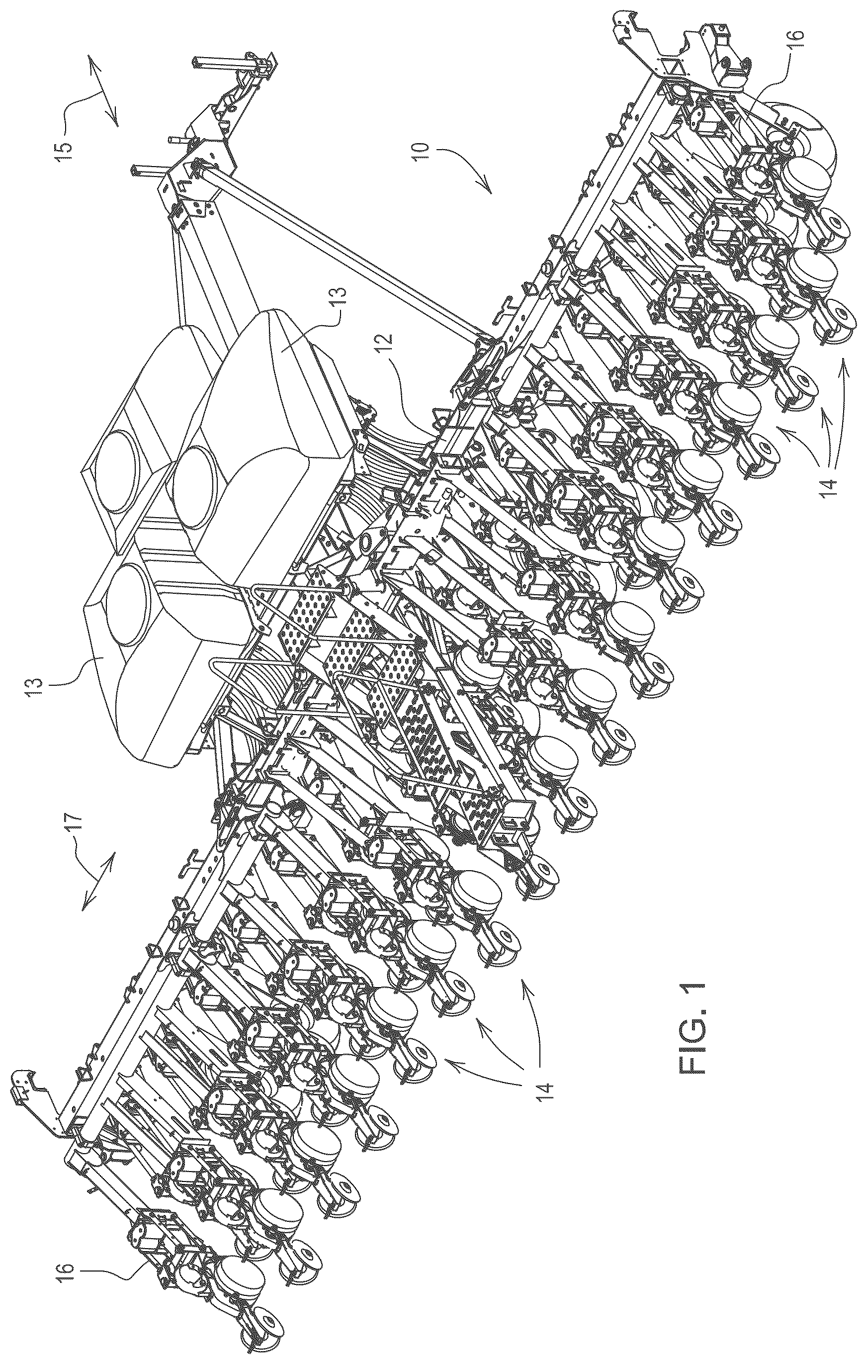 Patent US12616082 Figure 1 – Seed placement device