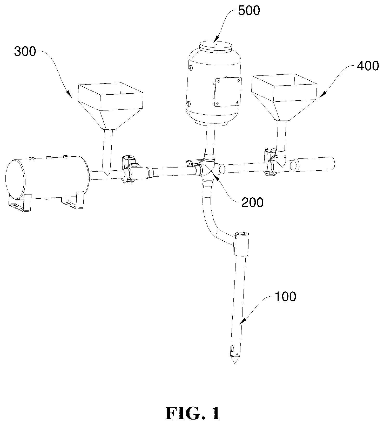 Patent US12616084 Figure 1 – Air-material mixing and spraying actuator with an application method thereof