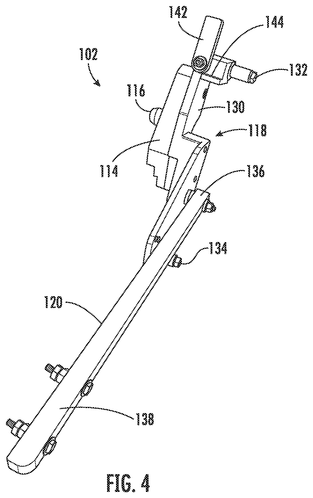 Patent US12616085 Figure 4 – Brush attachment system for a turfgrass mower
