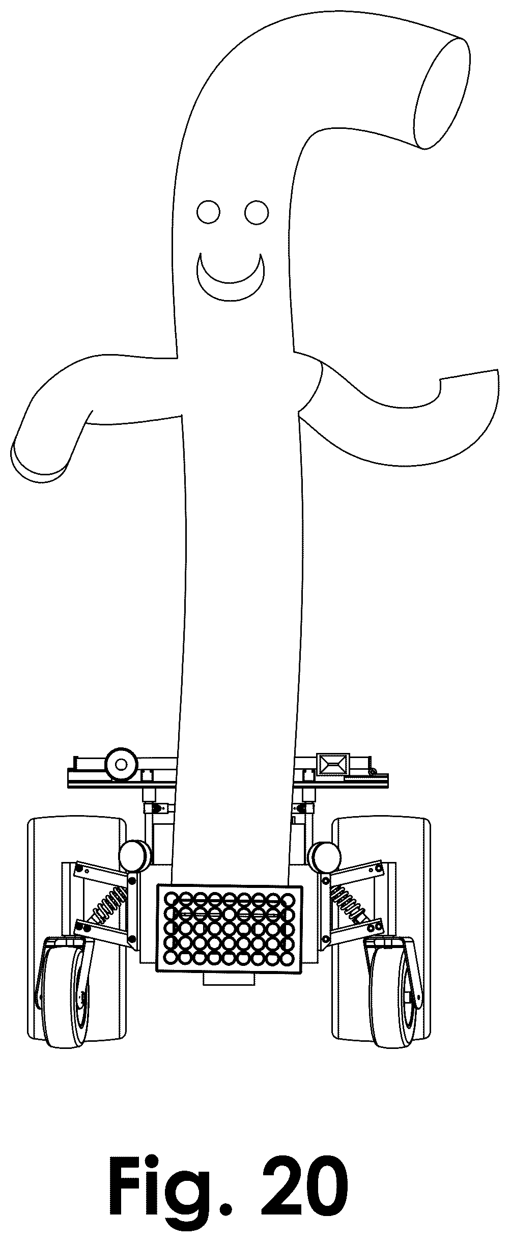 Patent US12616087 Figure 20 – System for depredator and predator control using a robot and sensory controlling apparatus