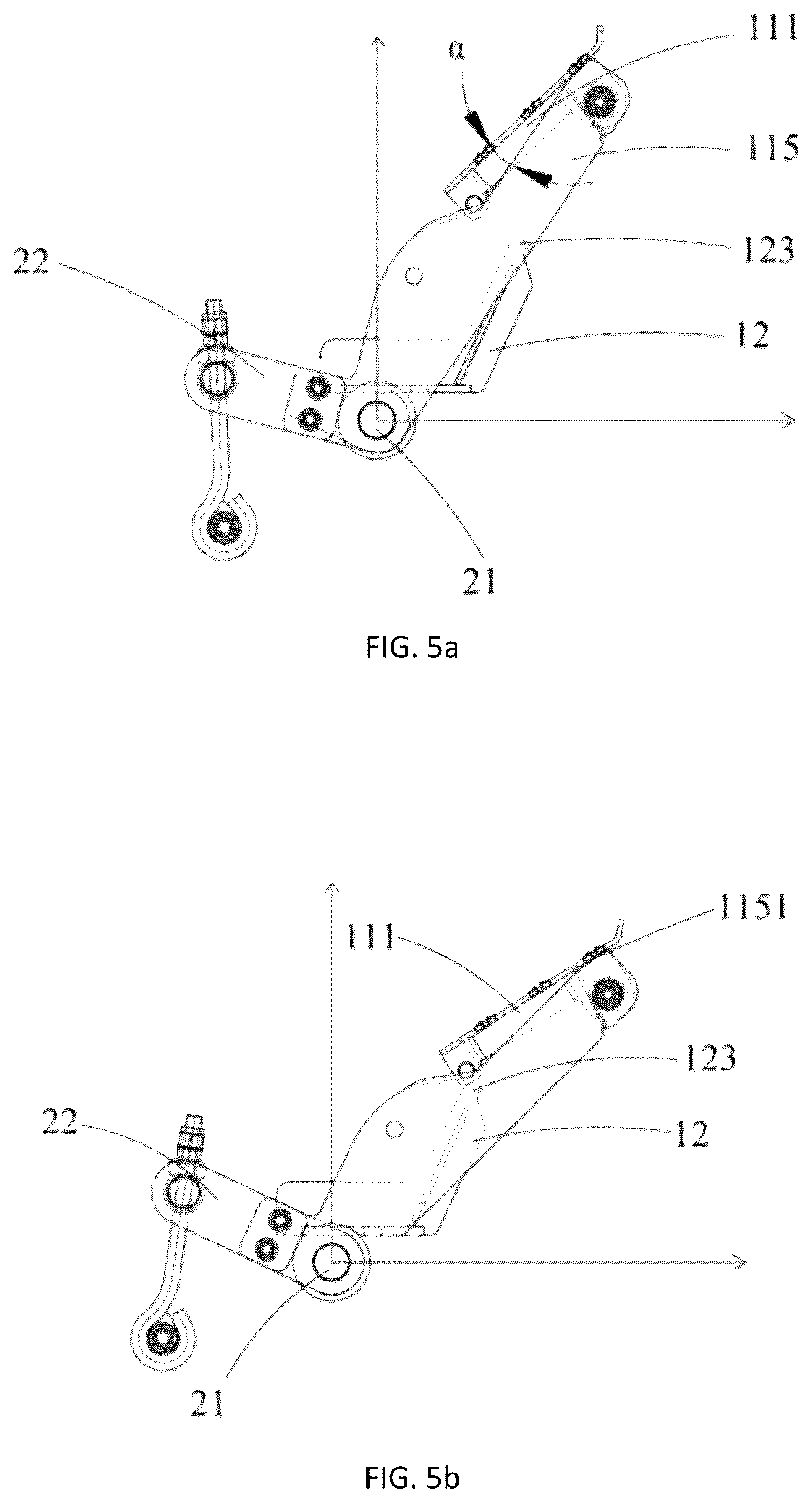Patent US12616089 Figure 3 – Cutting deck lifting device and mower having cutting deck lifting device