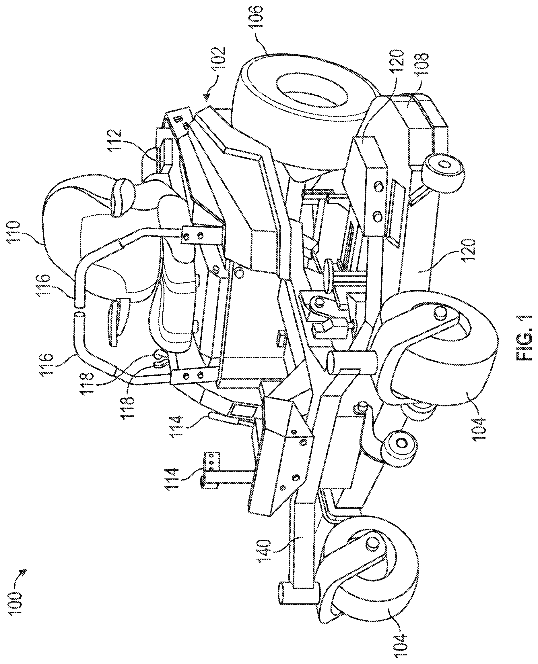 Patent US12616090 — Suspension system for electric power equipment — Figure 1