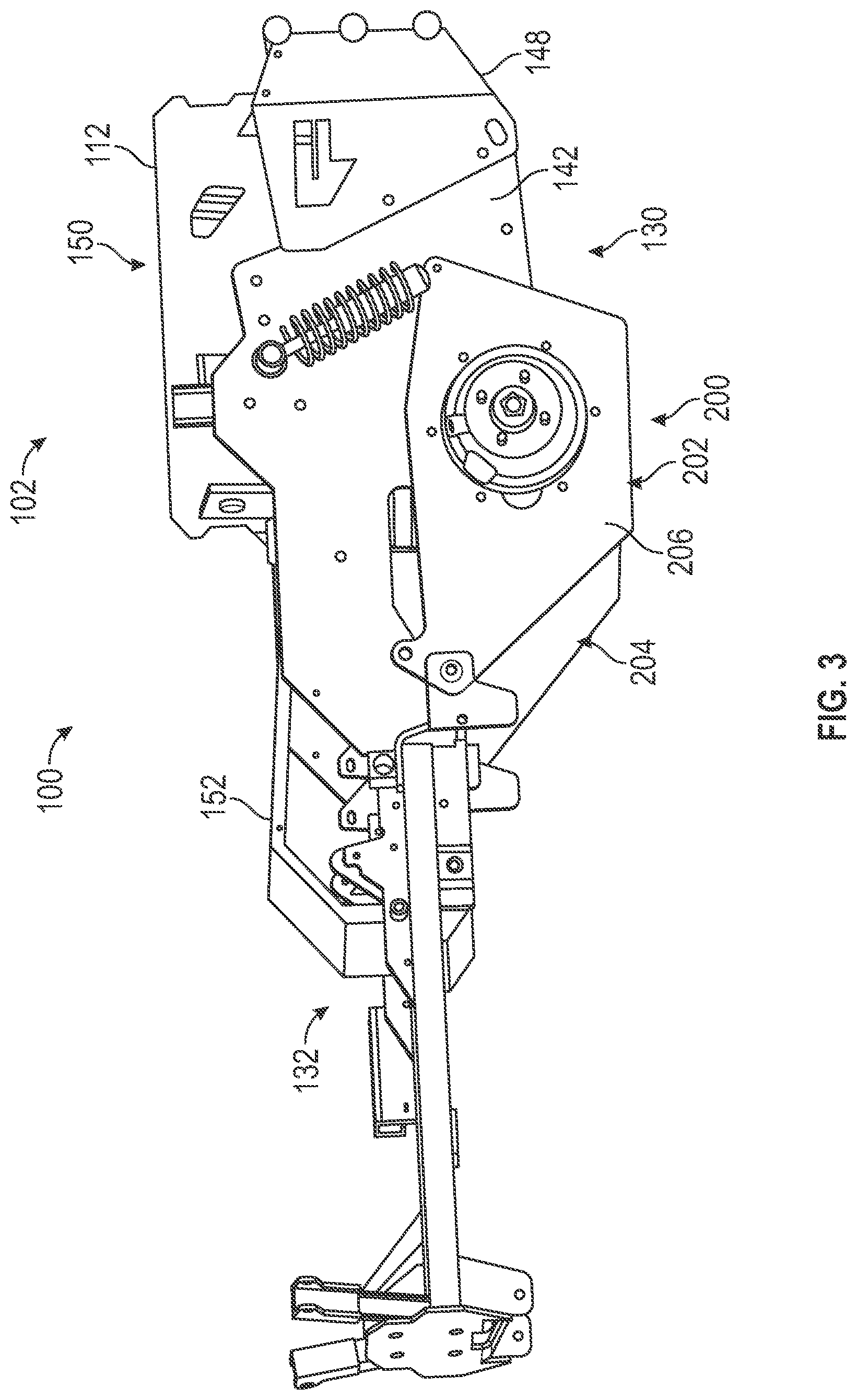 Patent US12616090 Figure 3 – Suspension system for electric power equipment