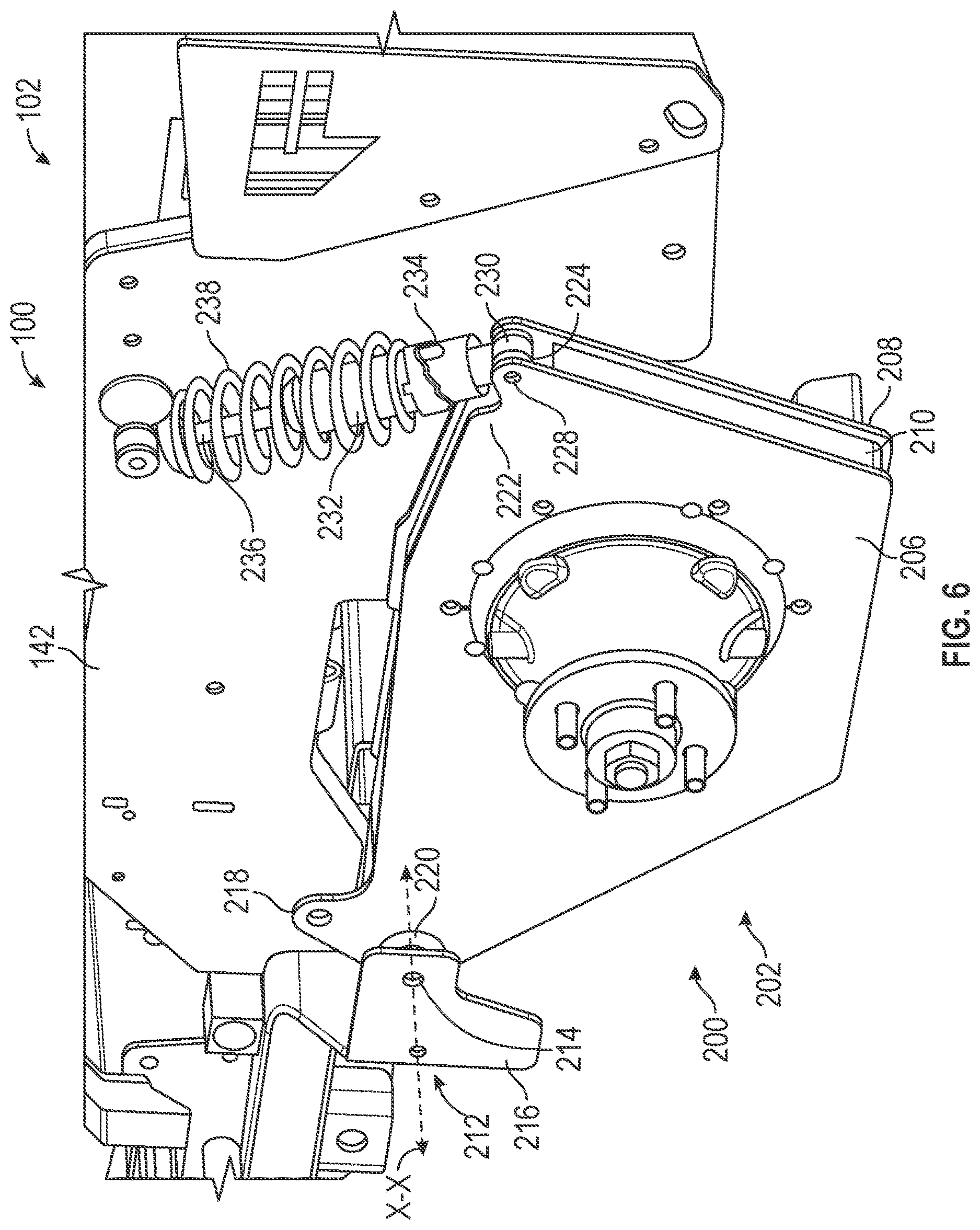 Patent US12616090 Figure 6 – Suspension system for electric power equipment