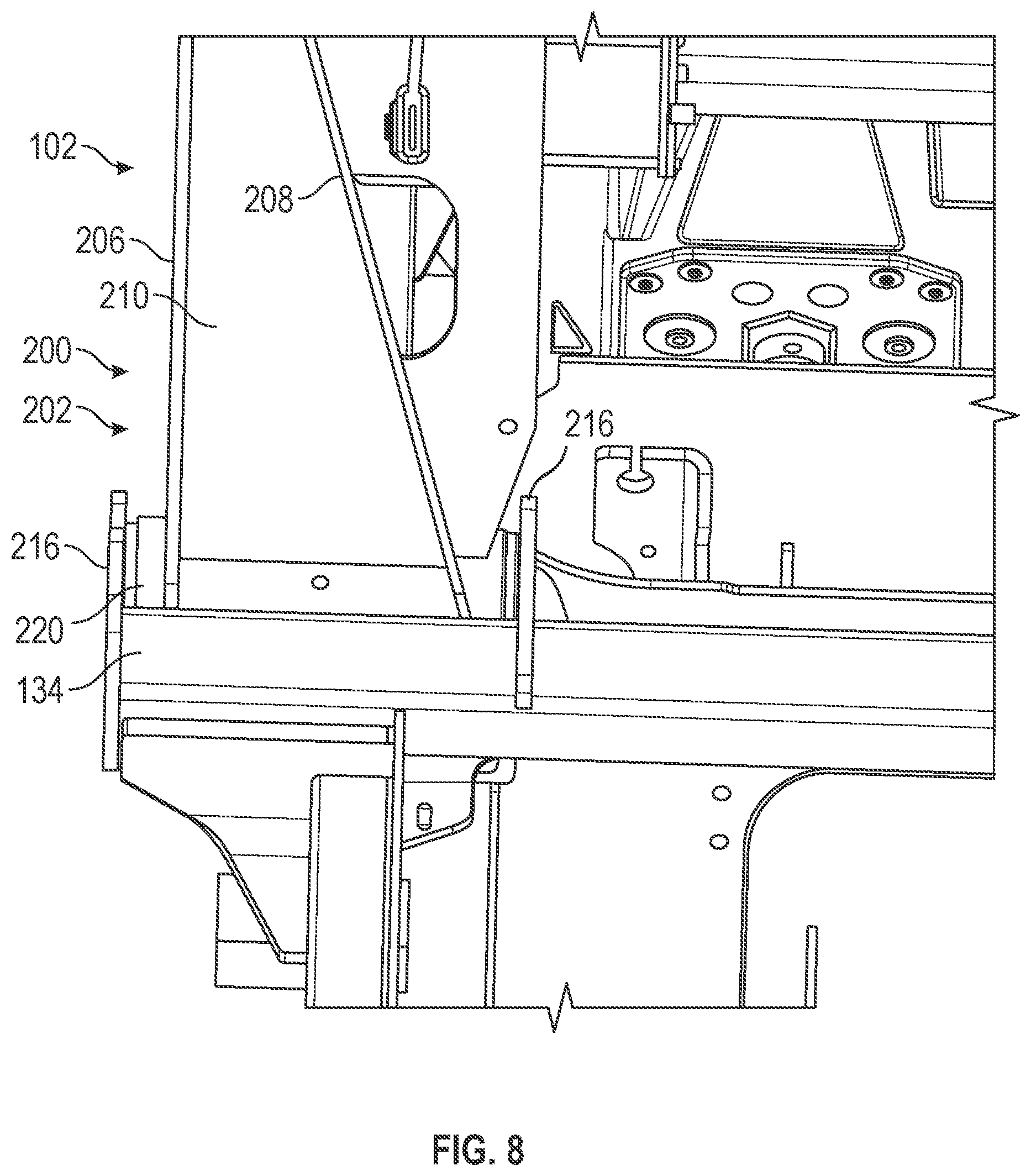 Patent US12616090 Figure 8 – Suspension system for electric power equipment