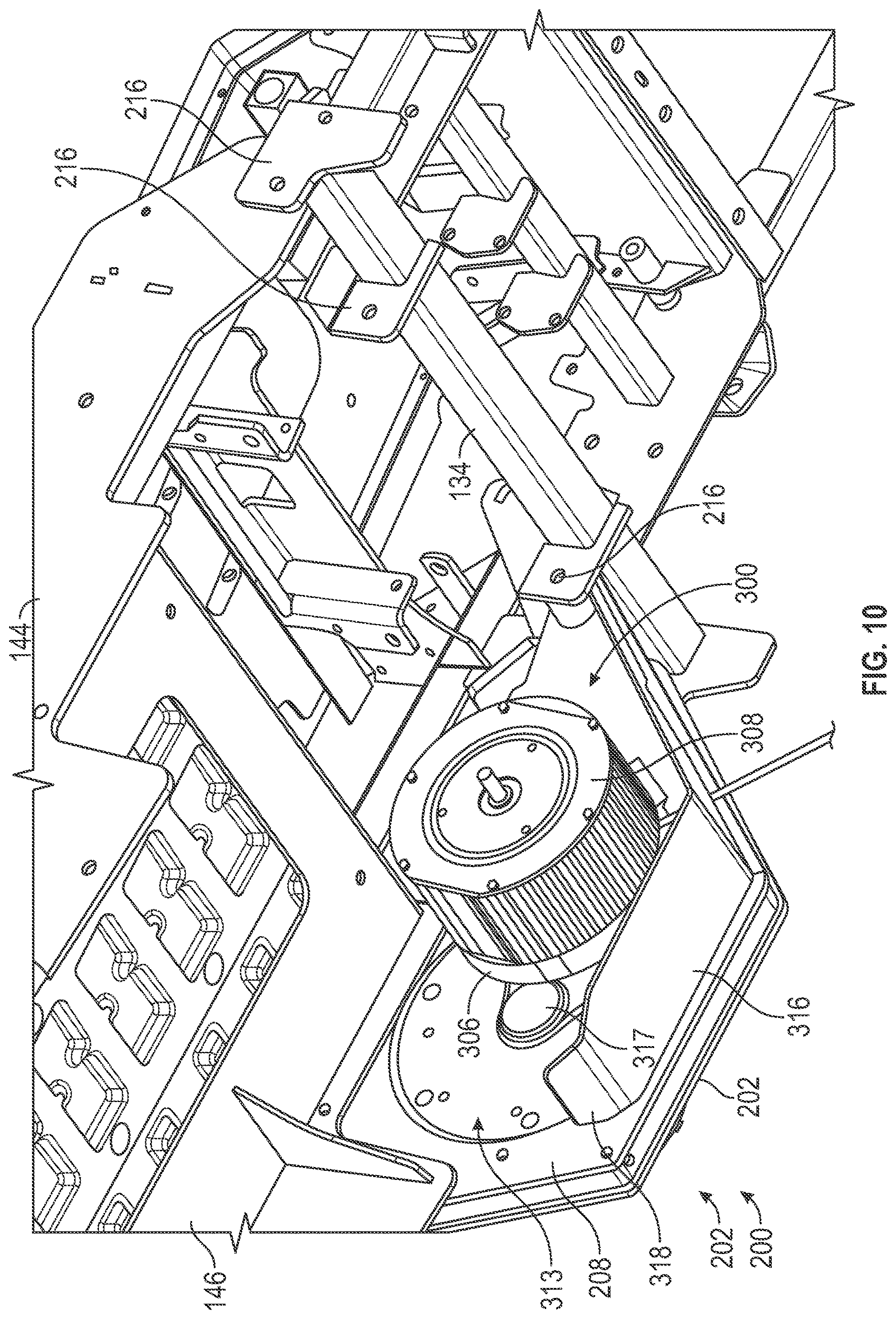 Patent US12616090 Figure 10 – Suspension system for electric power equipment