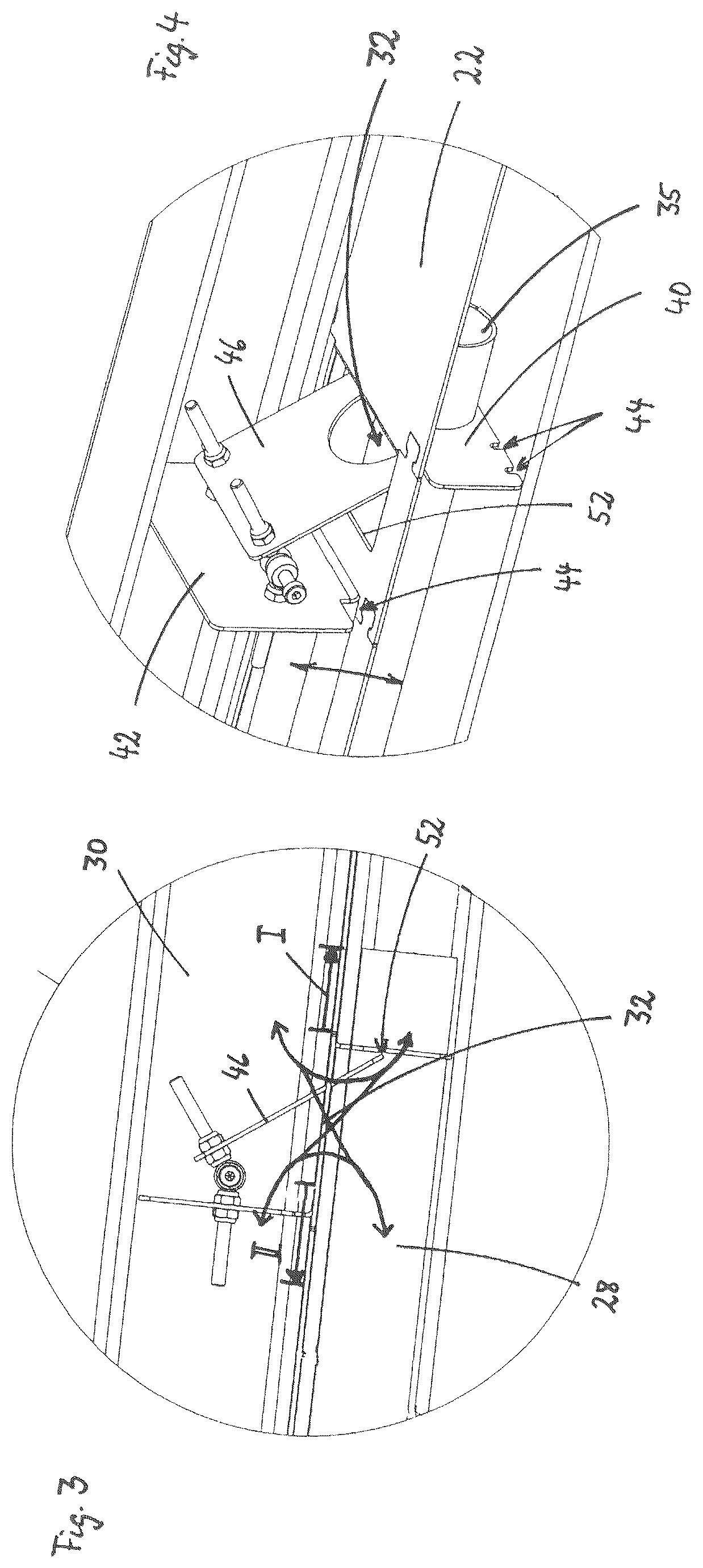 Patent US12616092 Figure 3 – Harvesting device having an integrated hydraulic tank