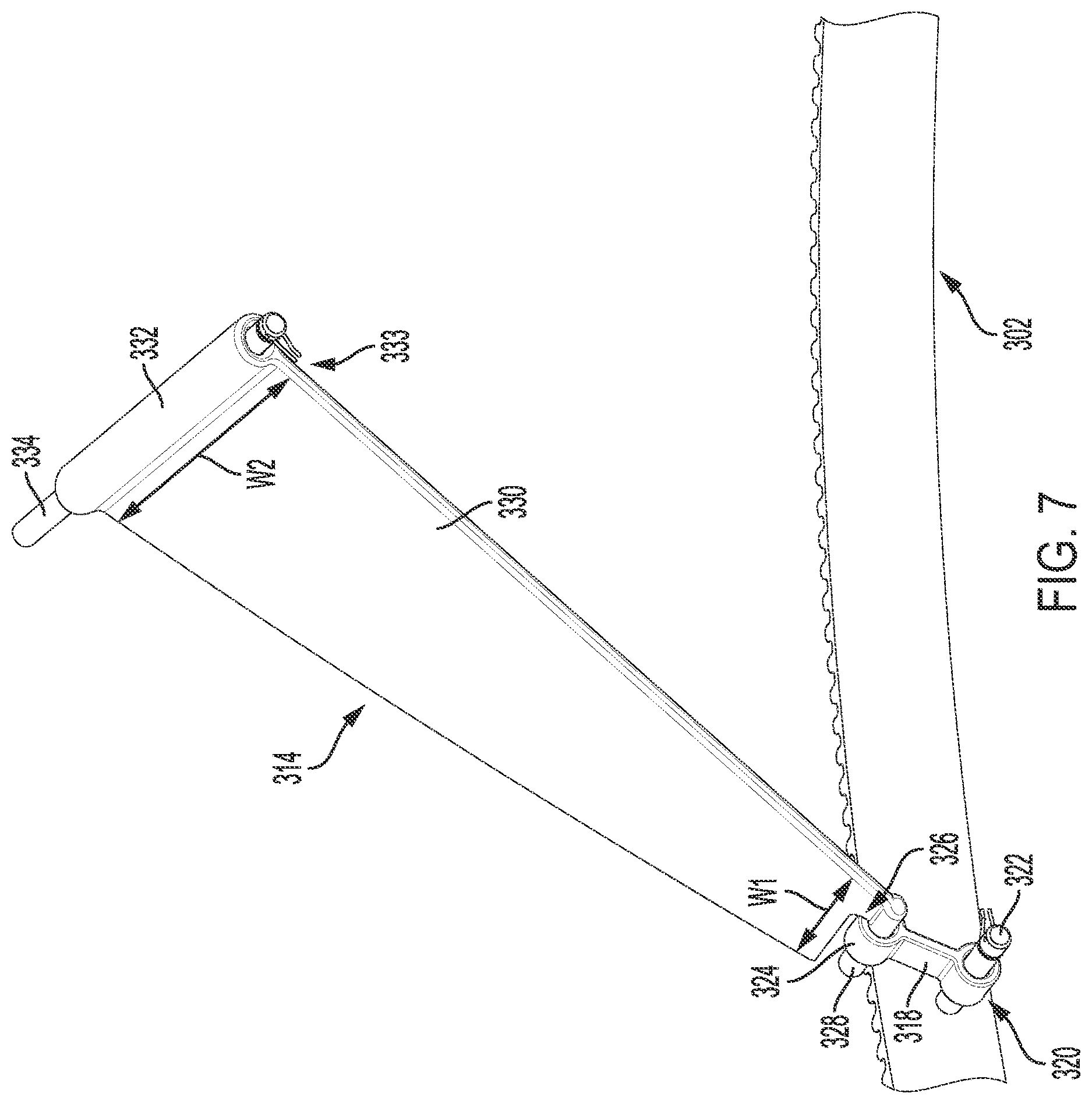 Patent US12616095 Figure 7 – Primary extractor of a sugarcane harvester including variable angle guide vanes