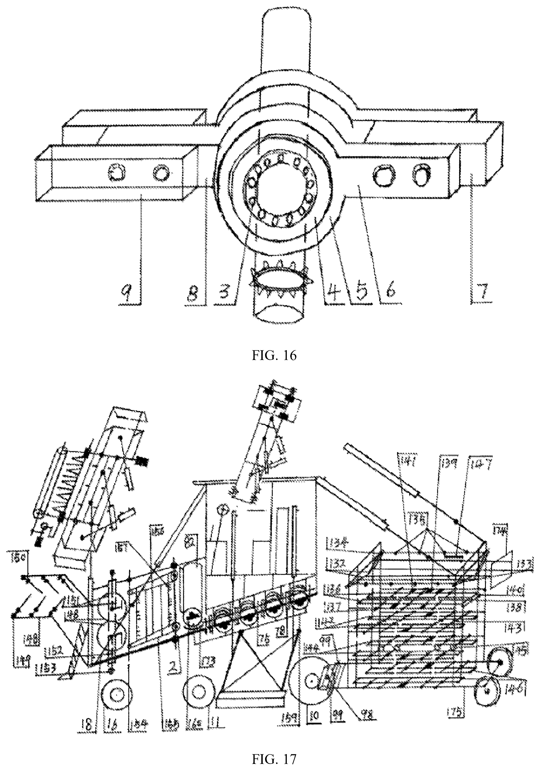 Patent US12616096 Figure 8 – Whole-stalk or sectioning type combined sugarcane harvester